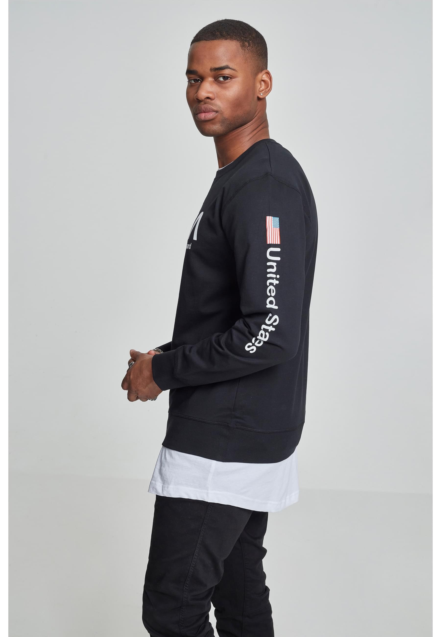 MisterTee Rundhalspullover »MisterTee Herren NASA US Crewneck«, (1 tlg.)