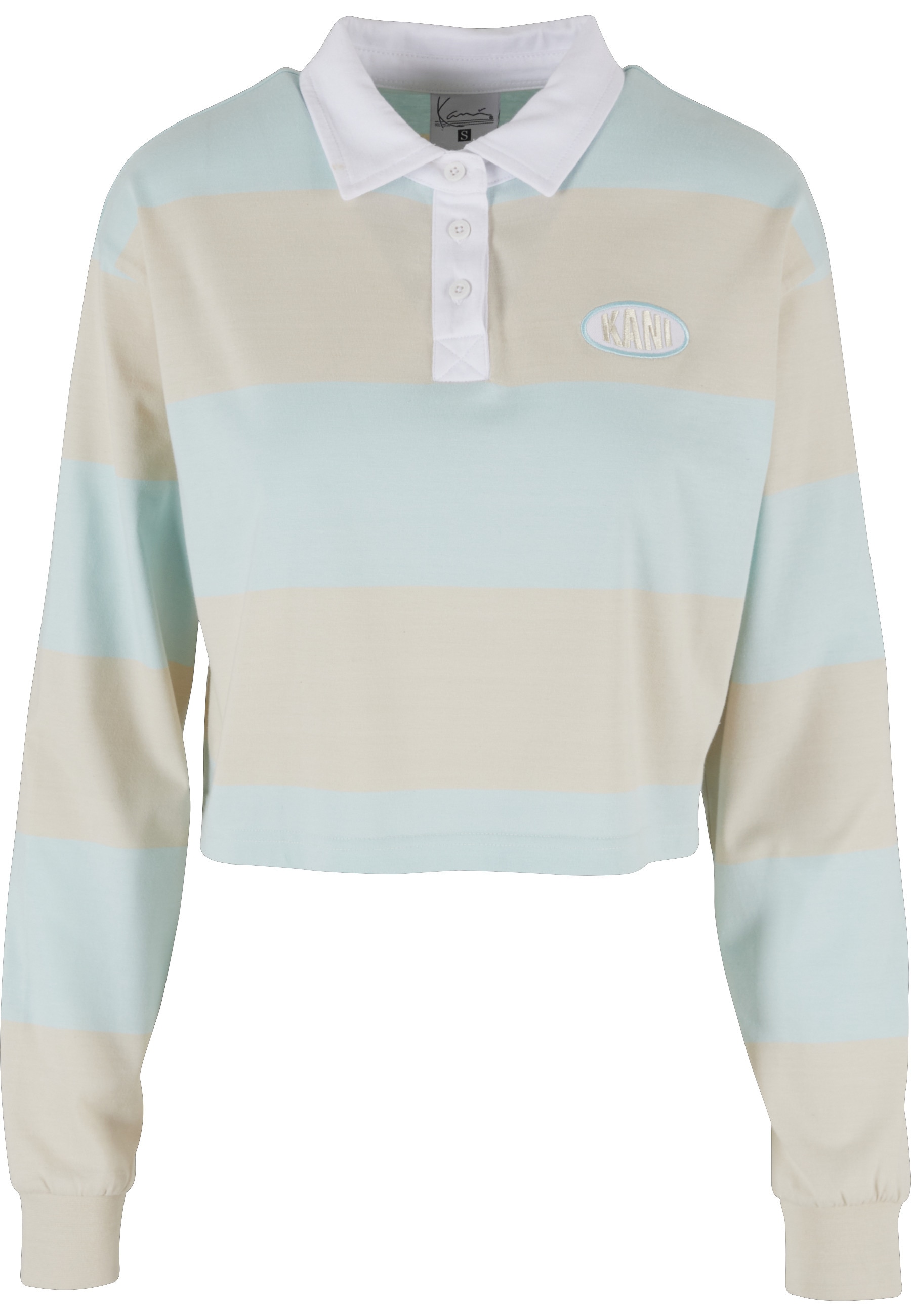 Karl Kani Longsleeve "Karl Kani Karl Kani Woven Signature Crop Striped Rugby LS" 1