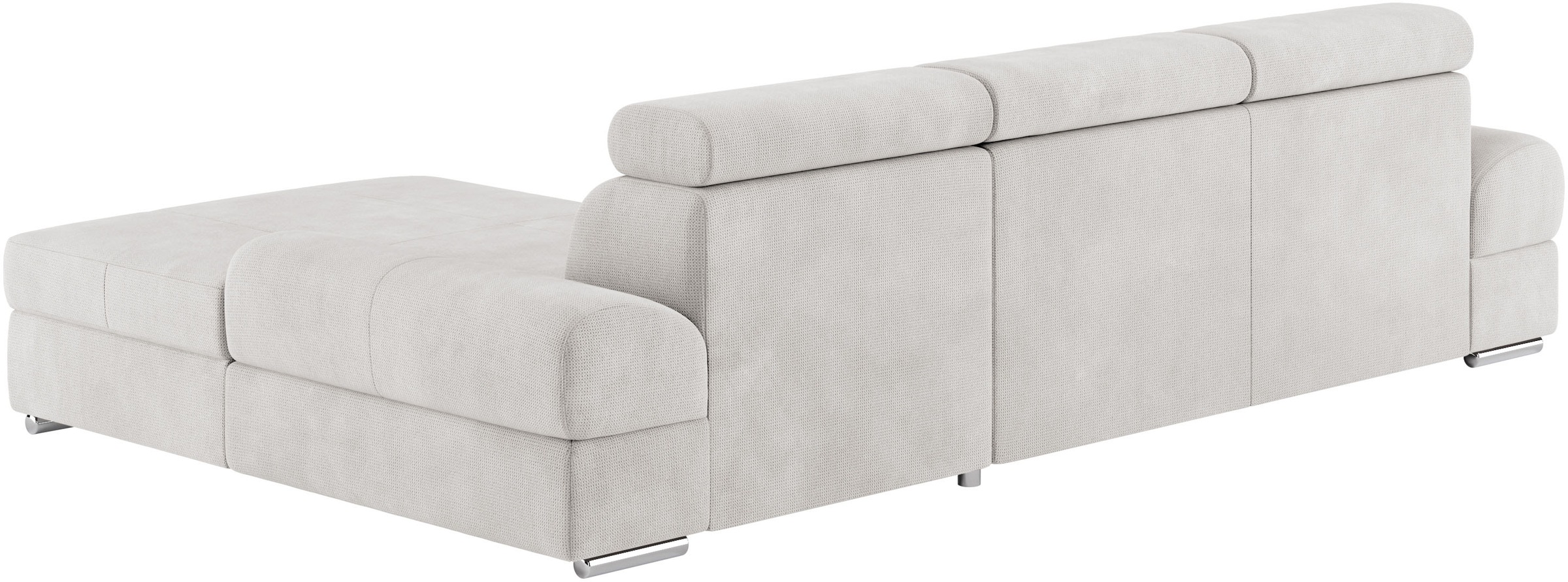 sit&more Ecksofa »Broadway L-Form«, inklusive Kopfteilverstellung, wahlweise mit Bettfunktion