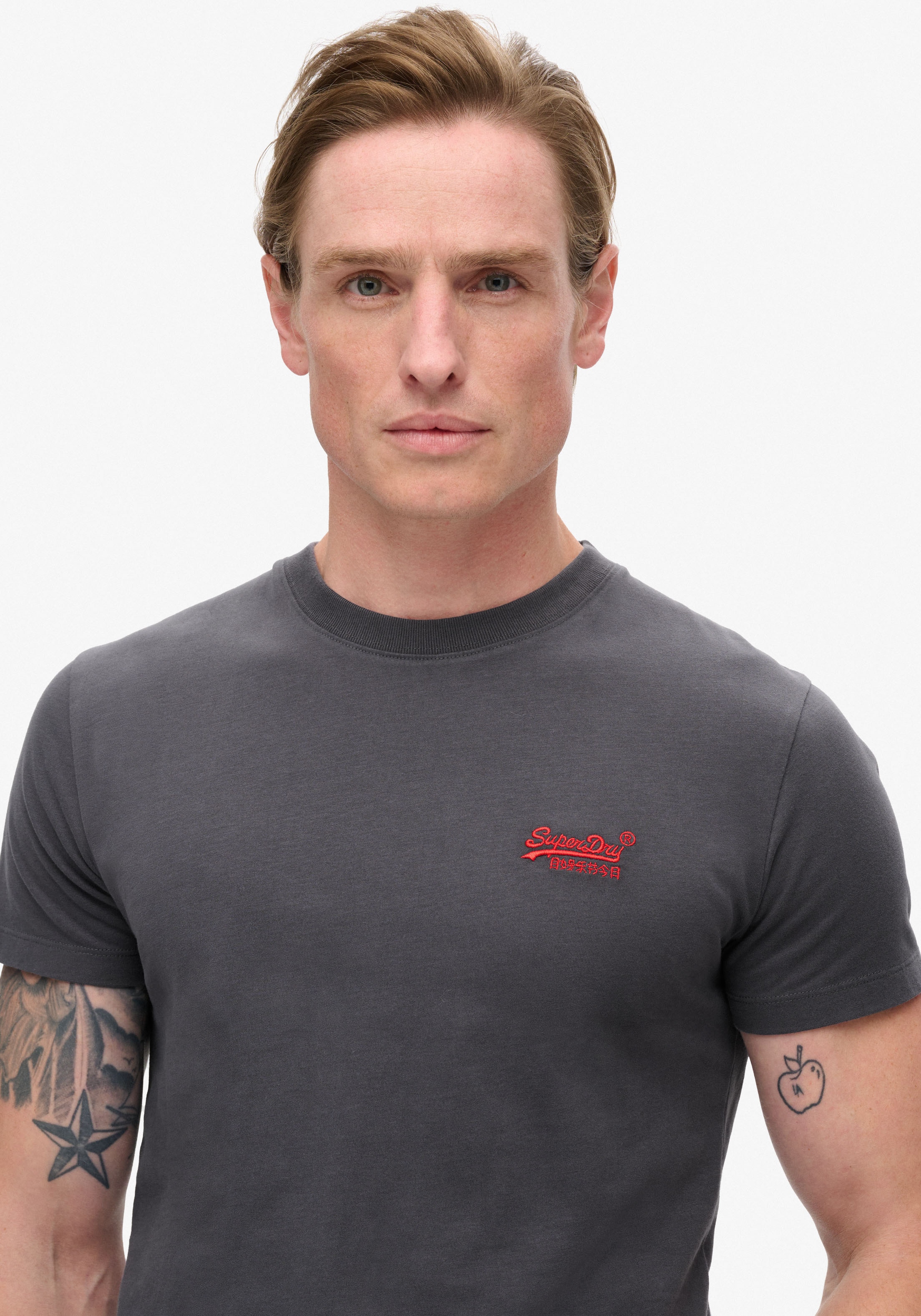 Superdry Rundhalsshirt »ESSENTIAL LOGO EMB TEE«