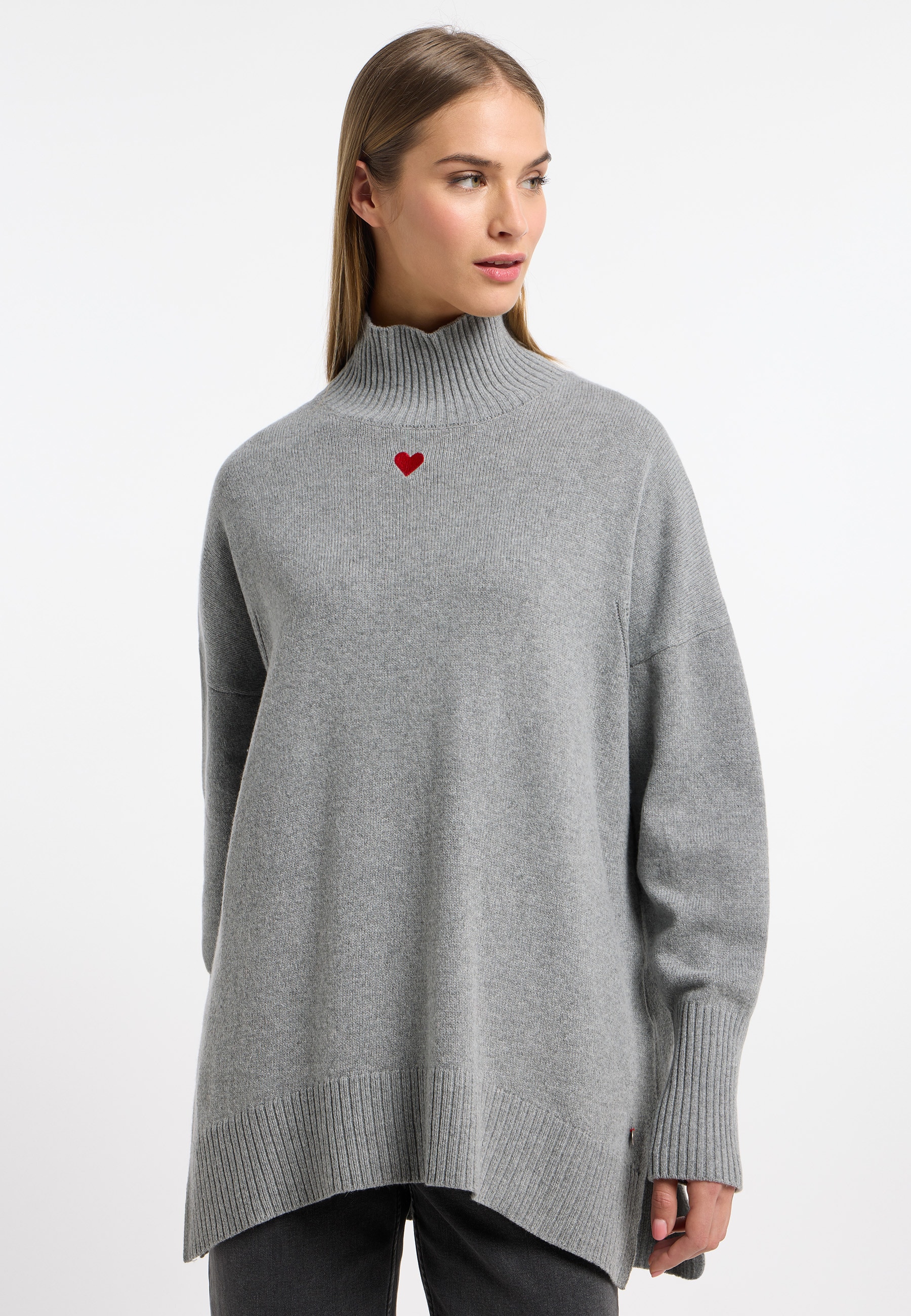 Frieda & Freddies Strickpullover "Pullover", mit dezenten Farbdetails günstig online kaufen