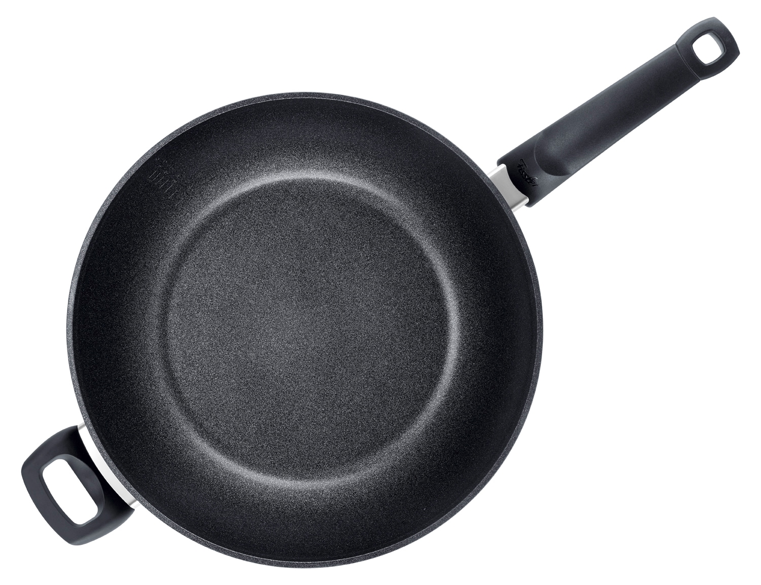 Fissler Wok »Adamant®«, Aluminium, (1 tlg.), induktionsgeeignet, kratzfeste Antihaft-Beschichtung, Made in Germany