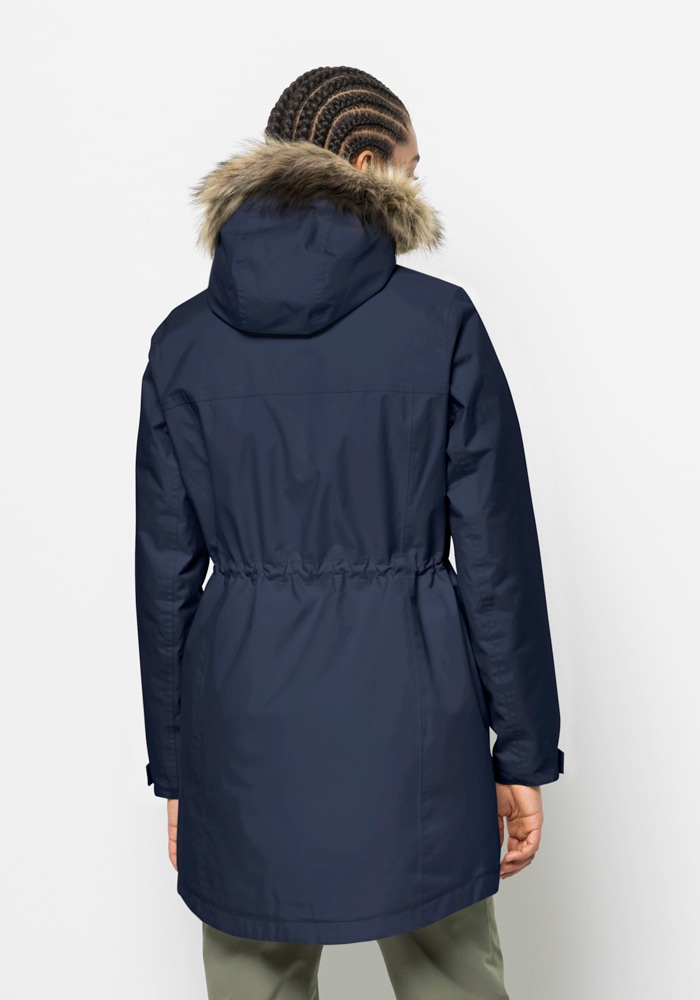 Jack Wolfskin Funktionsparka »WINTERFROST INS PARKA W«, mit Kapuze