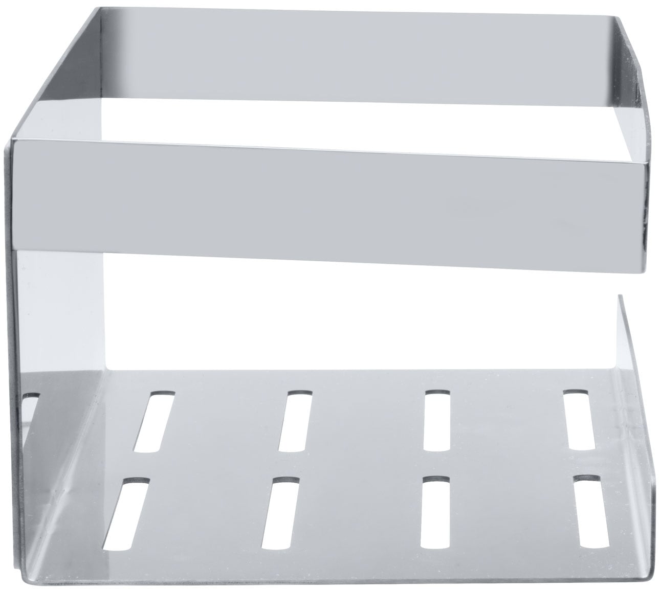 SCHÖNER WOHNEN-Kollektion Wandregal »»Meleto«« Ablage aus Edelstahl fürs Bad, Anbringung ohne Bohren mit Klebepad