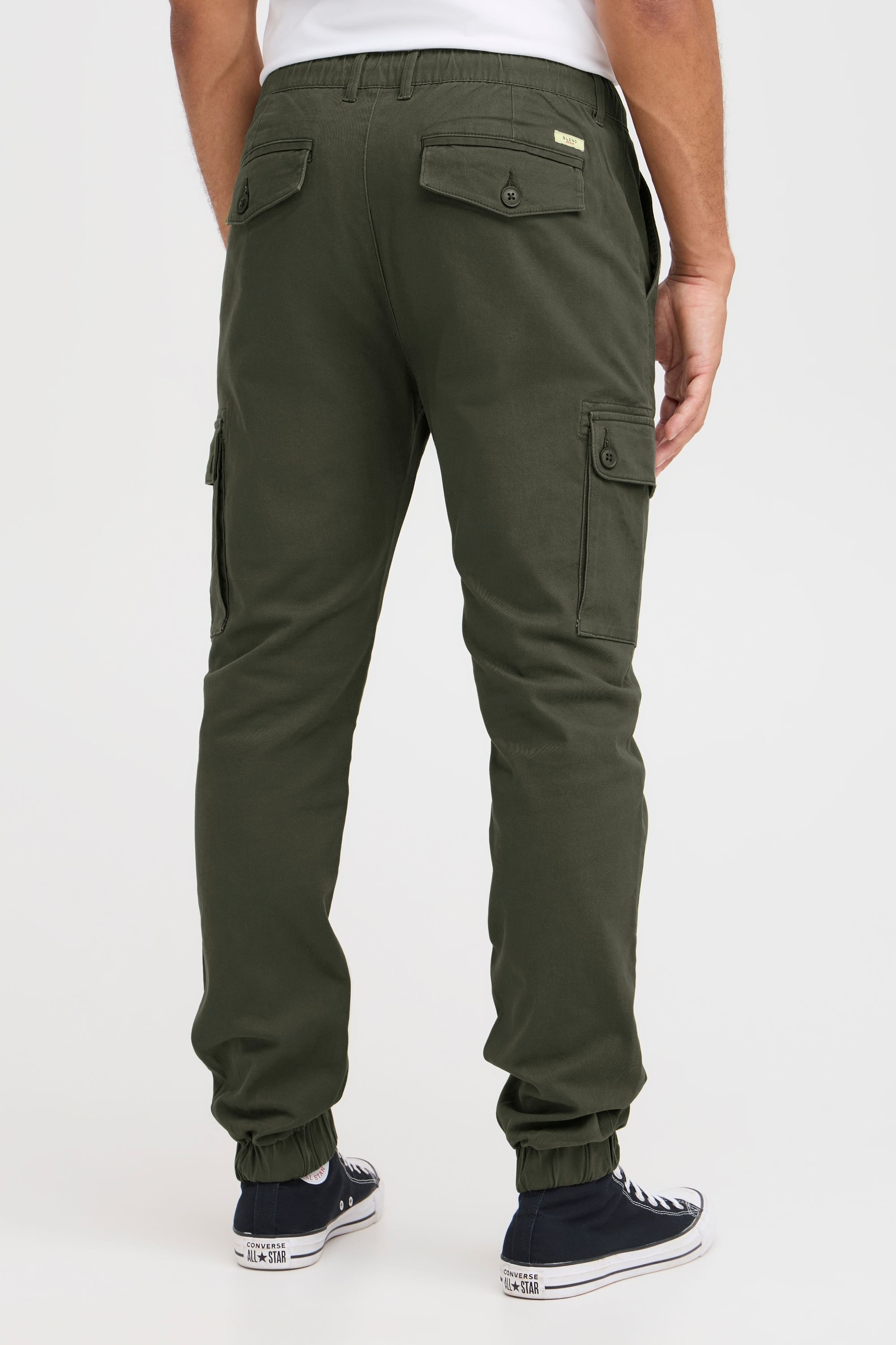 Blend BHSellini Cargo Trousers Dusty Green 30/30 3