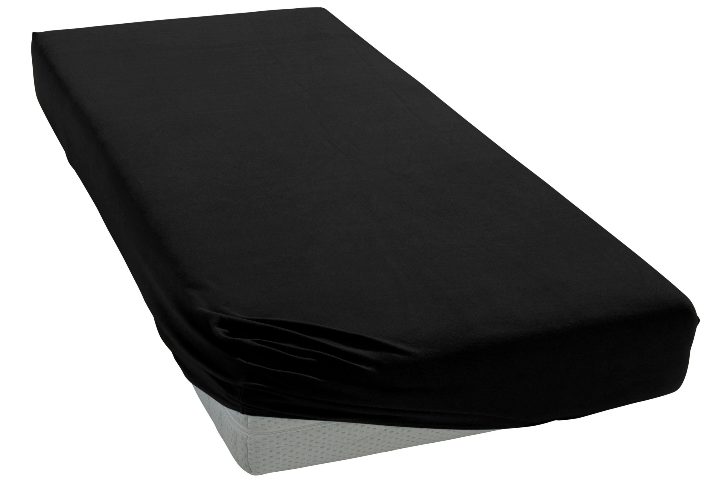 bellana Spannbettlaken "bellana Luxuszwirn mit Elasthan, Jersey 175 g/m², faltenfrei" gezwirnte Baumwolle mit Elasthan, bis 35cm Matratzenhöhe, bügelfrei