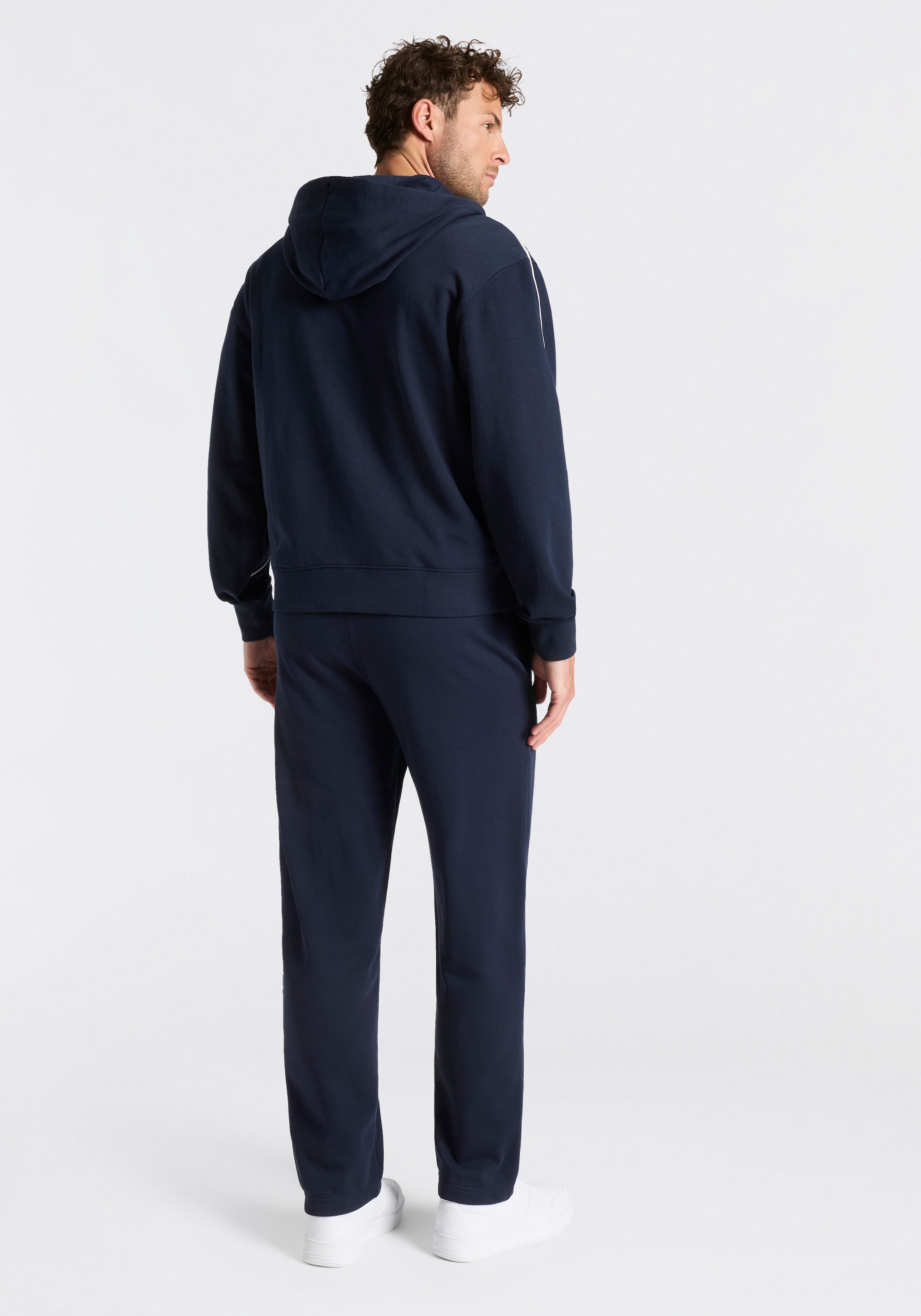 Champion Jogginganzug »Terry Hooded Full Zip Sweatshirt« 2 tlg. zweiteiliges Set, mit Kapuze, aus Baumwolle und Polyester