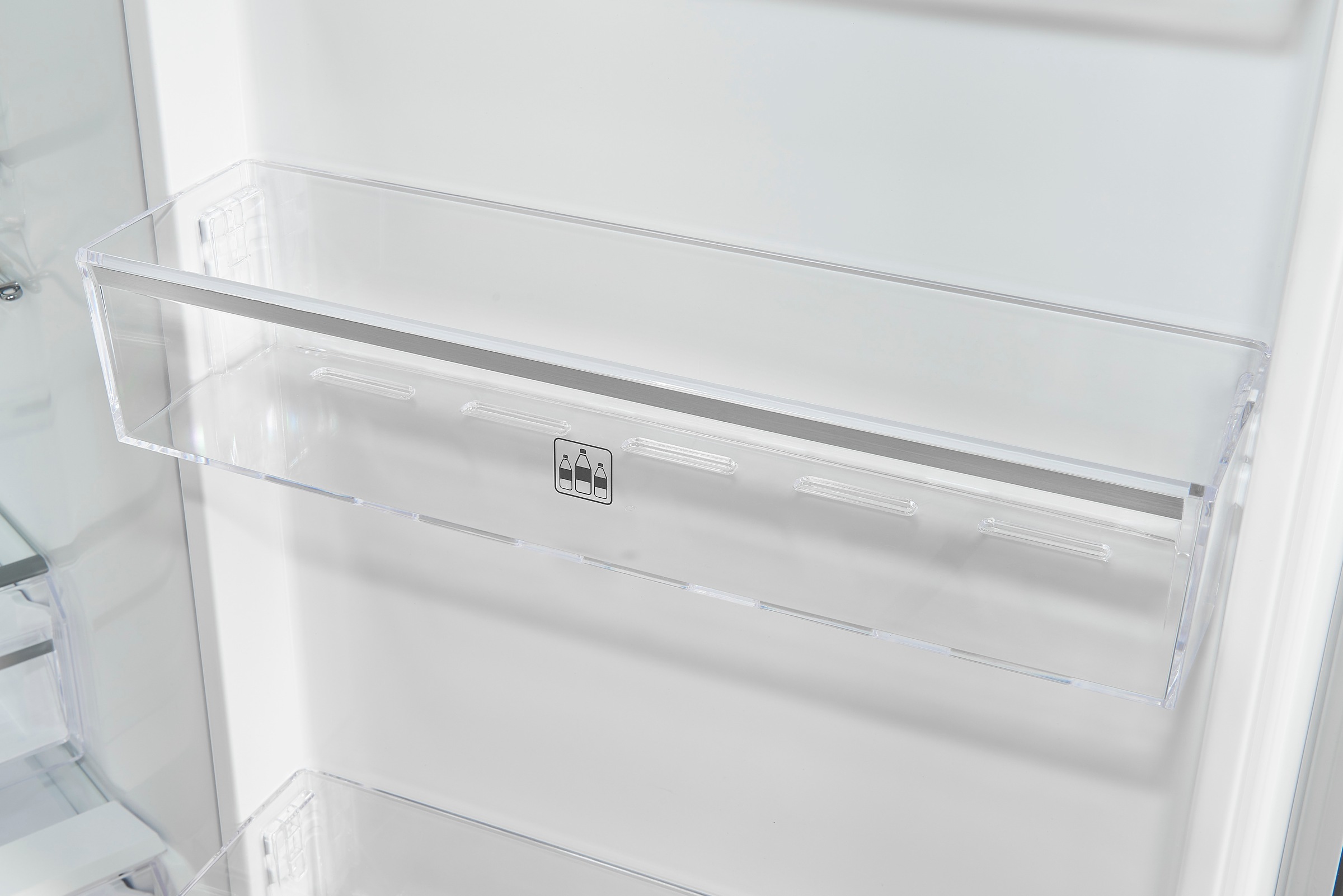 exquisit Vollraumkühlschrank »KS360-V-HE-040E inoxlook-az«