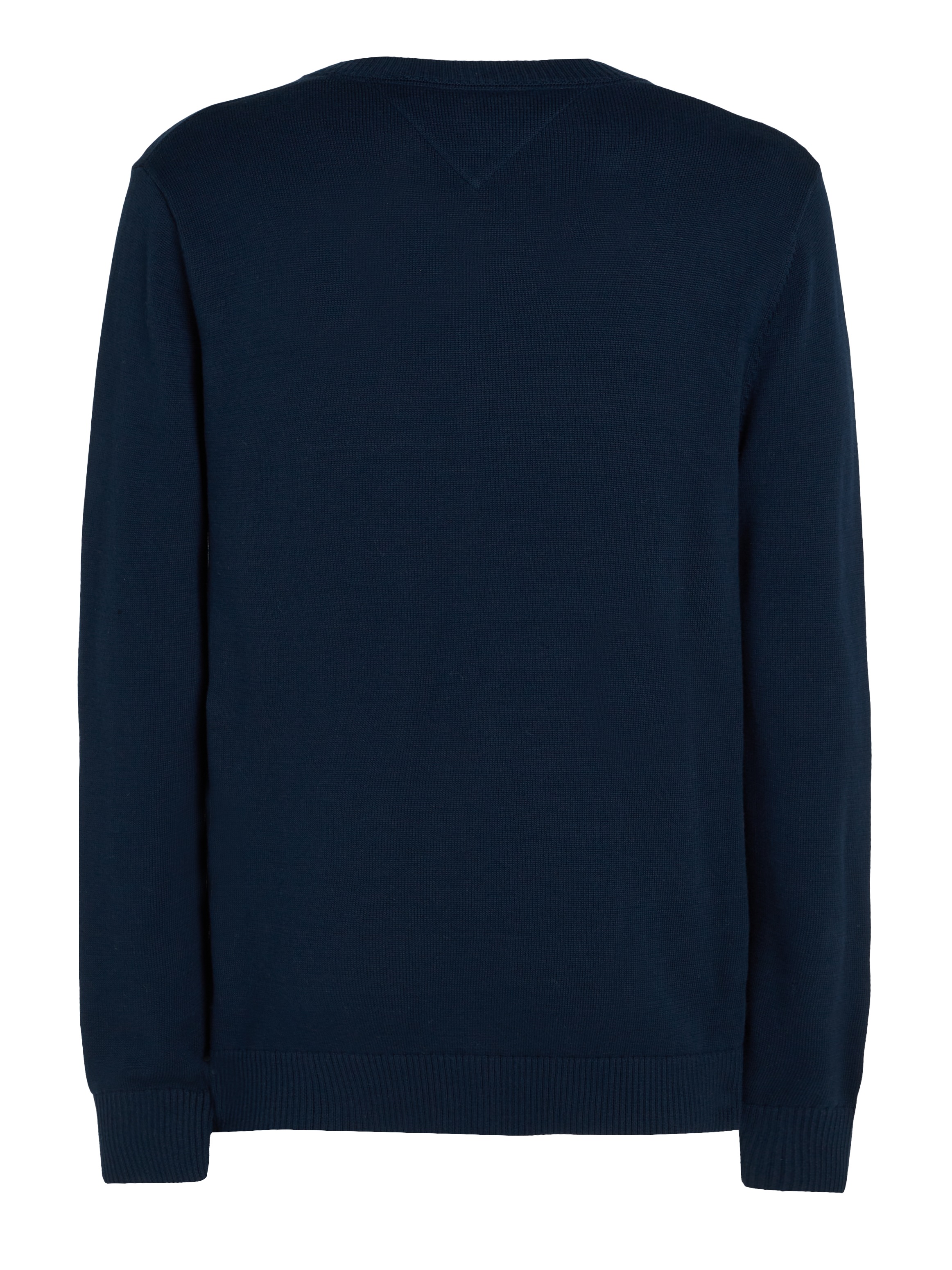 Tommy Jeans Sweatshirt »TJM SLIM V NECK ESSNTL SWEATER«, mit Logostickerei