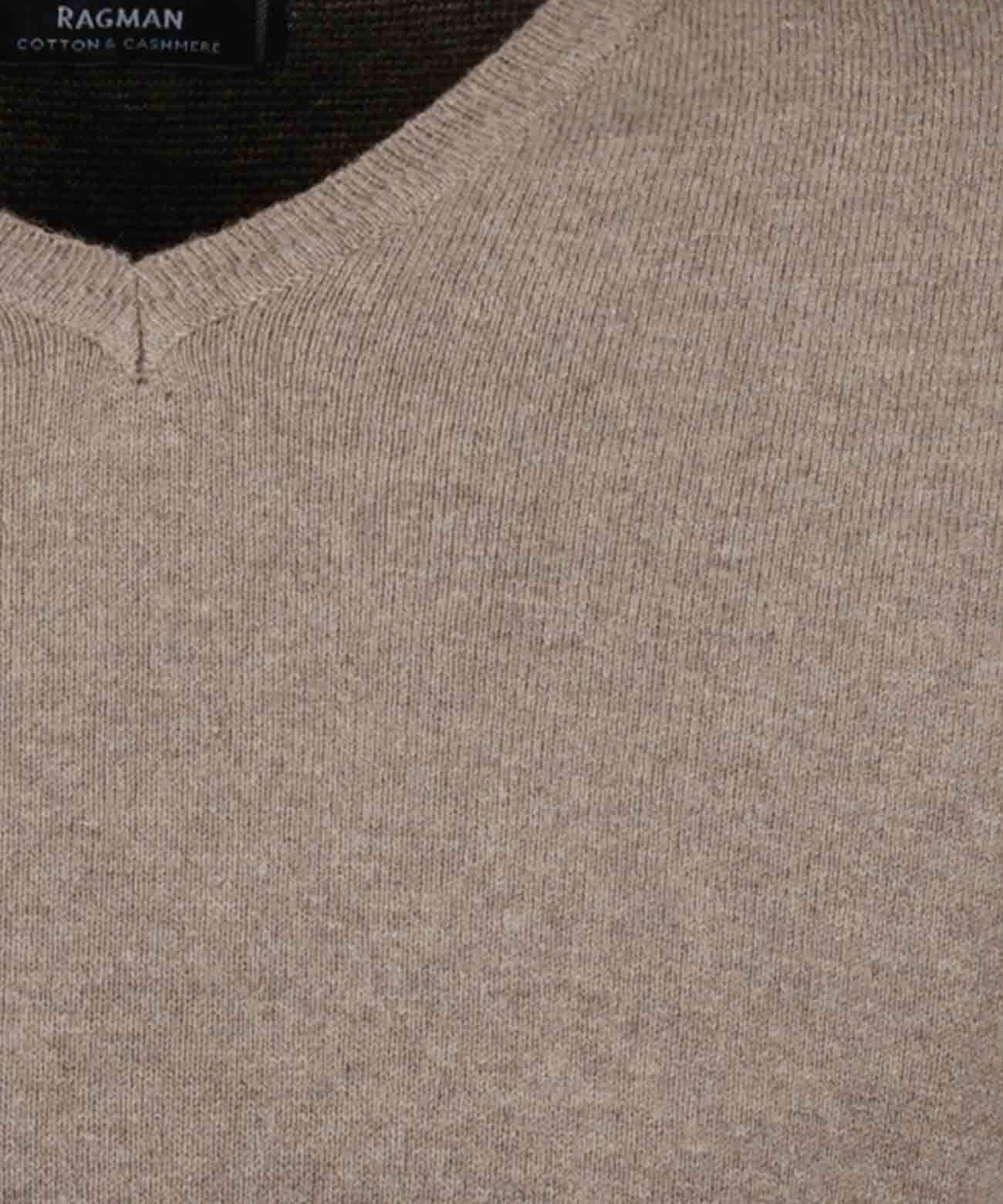 RAGMAN V-Ausschnitt-Pullover