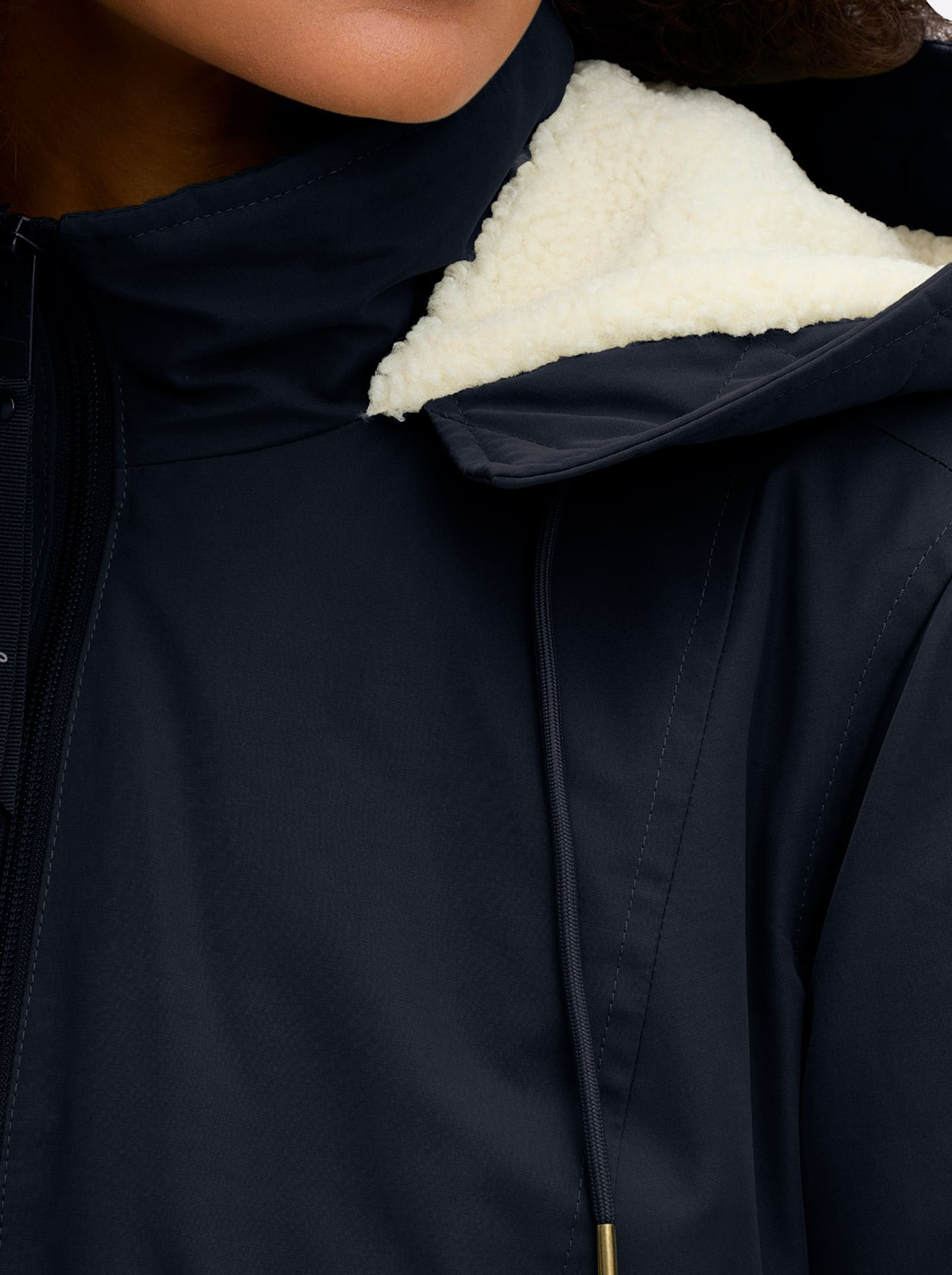 Sheego Parka, mit Kapuze