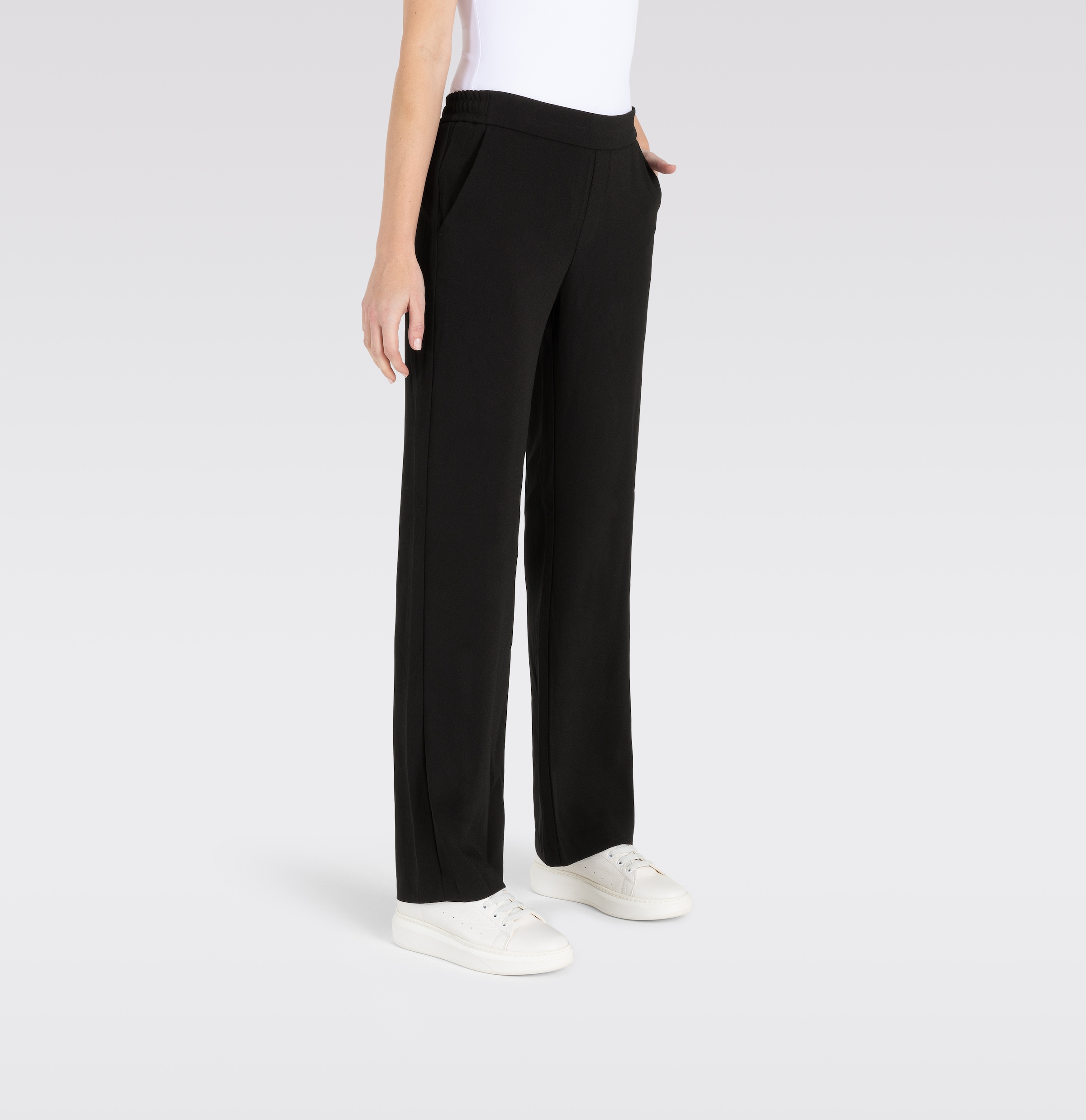 MAC Bootcuthose »CHIARA«, Bootcut-Form in figurbetonter Form