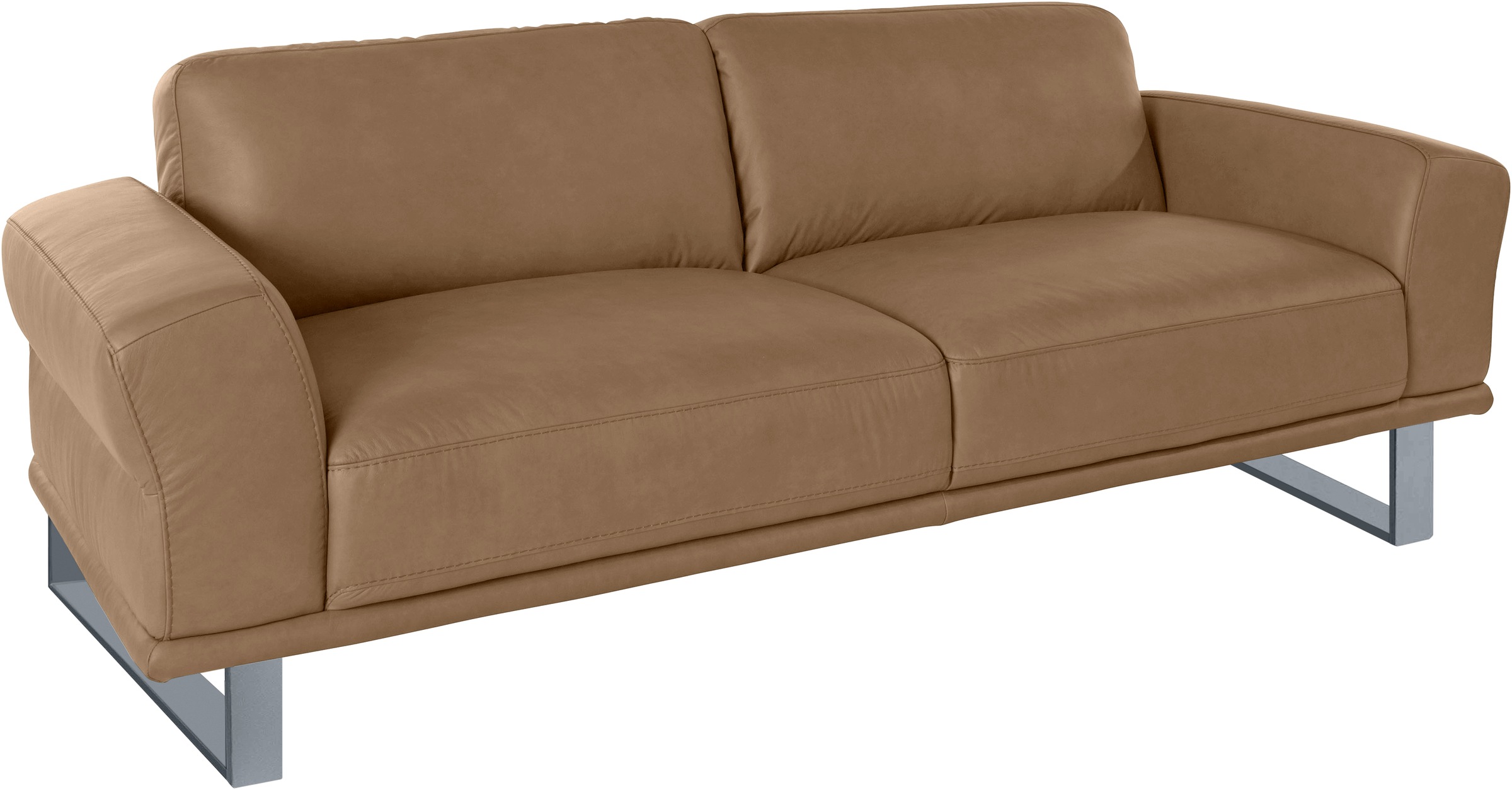 W.SCHILLIG 2,5-Sitzer »montanaa«, mit Metallkufen in Silber matt, Breite 232 cm