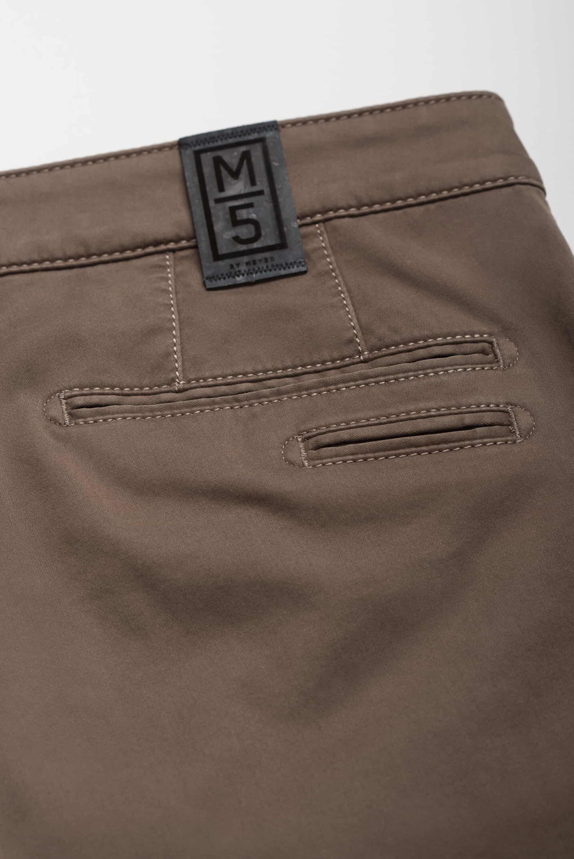 MEYER Chinos »M5 FIT«, im unifarbenen Design