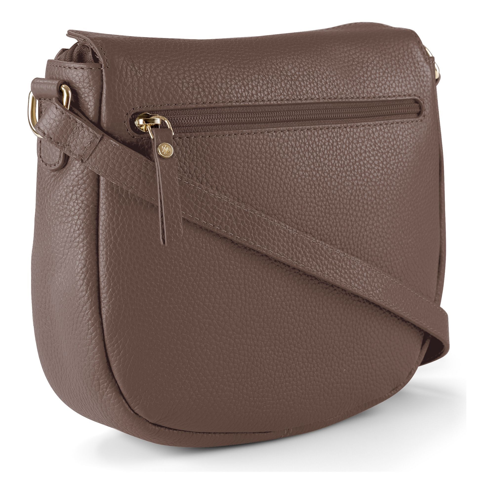 Lazarotti Umhängetasche »Bologna Leather Crossbody Umhängetasche Leder 25 cm«