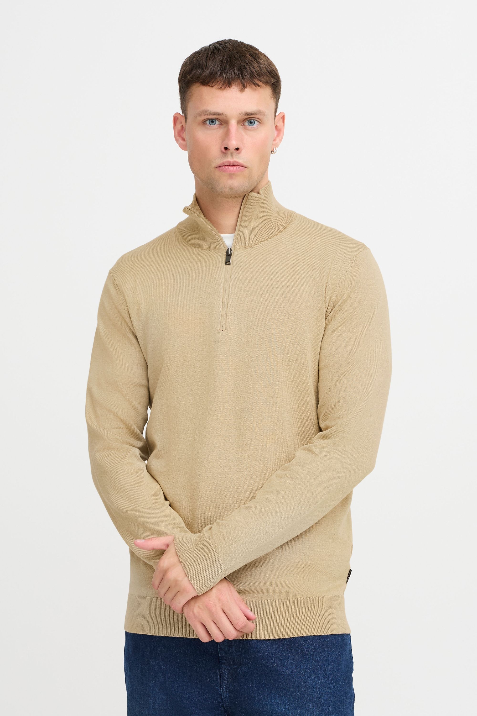 Blend Troyer "BHPullover", Stilvoller Troyer mit Reißverschluss günstig online kaufen