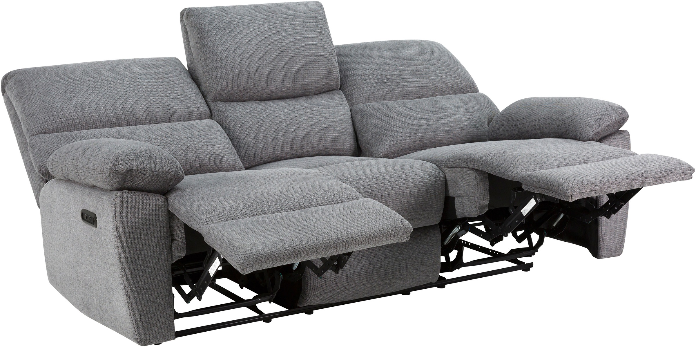 Home affaire 3-Sitzer LANNOY, manuelle o. elelektrische Relaxfunktion in 2 günstig online kaufen