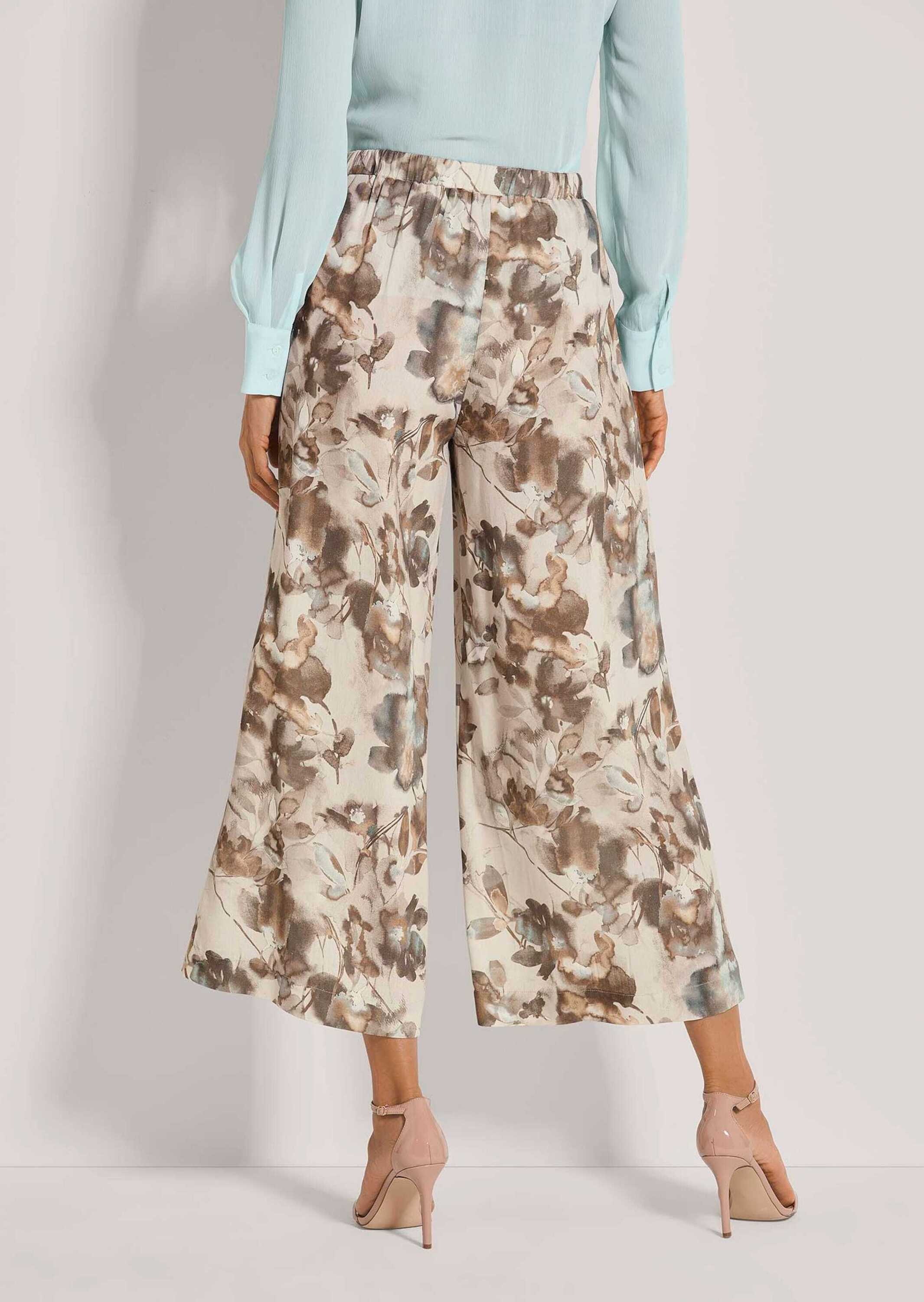 MADELEINE Chinos »Druckhose Hose mit Unikat-Print«