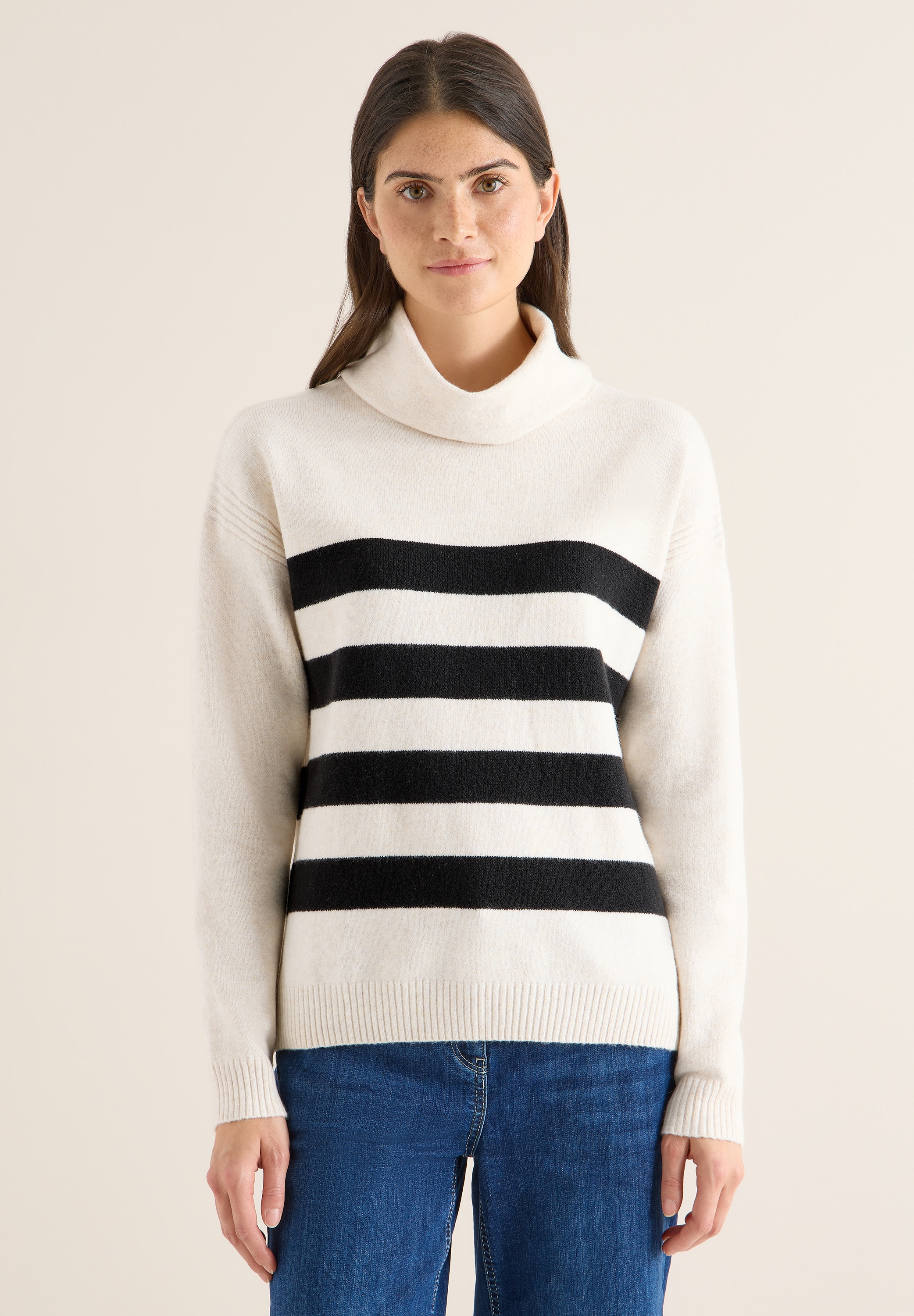 Cecil Rollkragenpullover Feinstrick günstig online kaufen