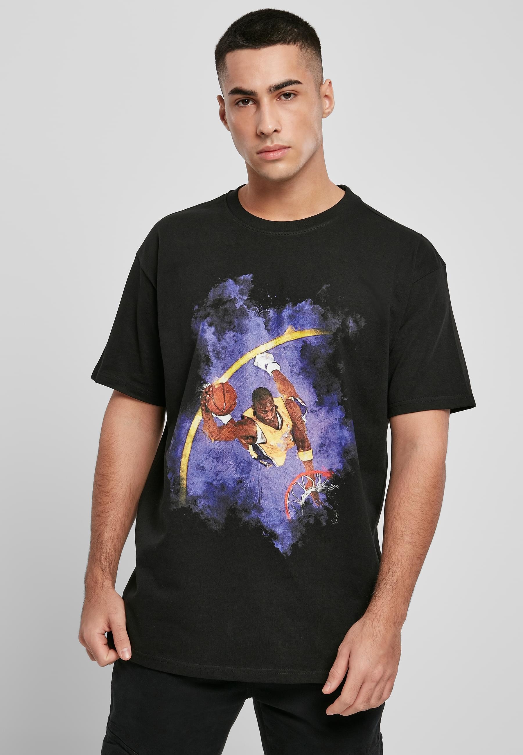 MisterTee T-Shirt »MisterTee Unisex Basketball Clouds 2.0 Oversize Tee«, (1 tlg.)