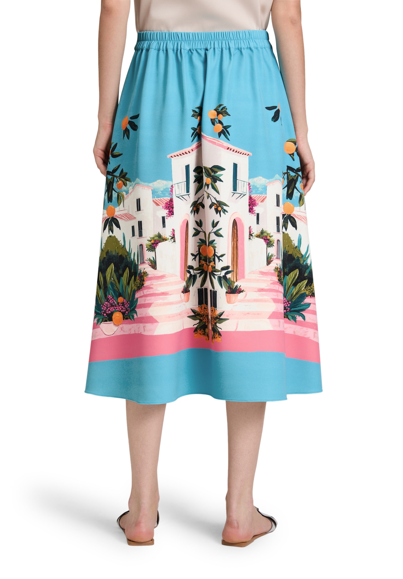 Betty&Co Midirock »Damen mit Print«