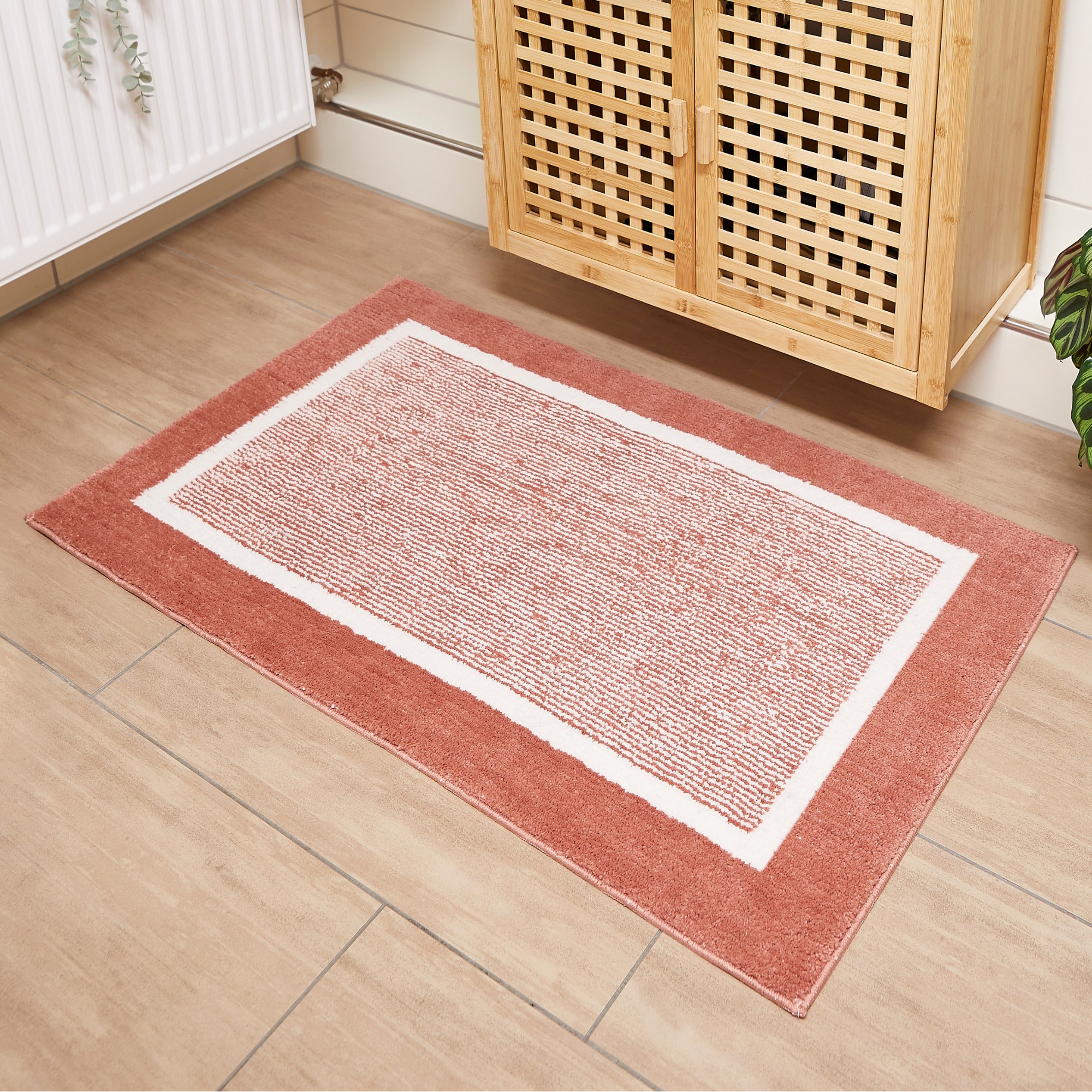 Andiamo Badematte "Maui" Höhe 15 mm rutschhemmend beschichtet fußbodenheizu günstig online kaufen