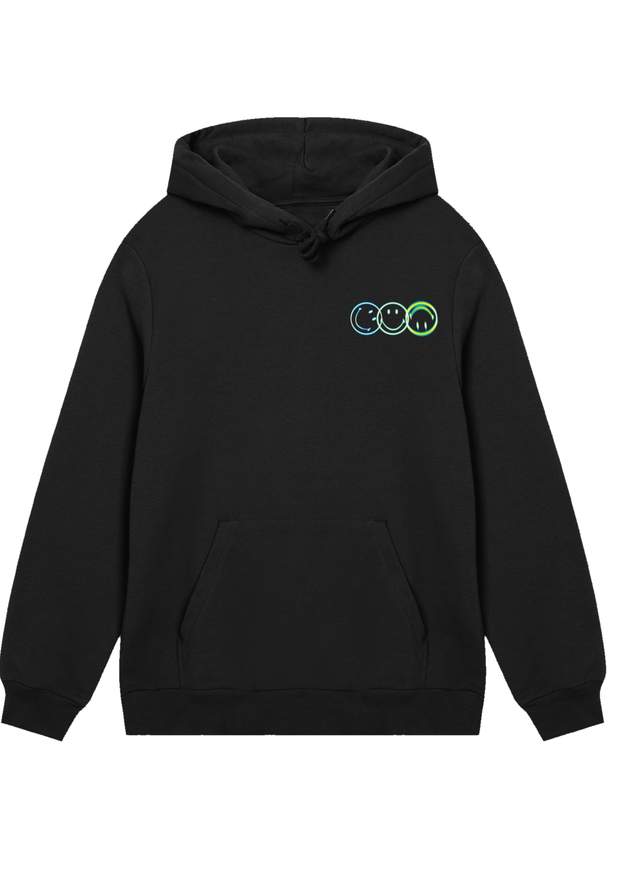 F4NT4STIC Kapuzenpullover »Smiley Originals Future Forecast Streetwear«, Premium Qualität