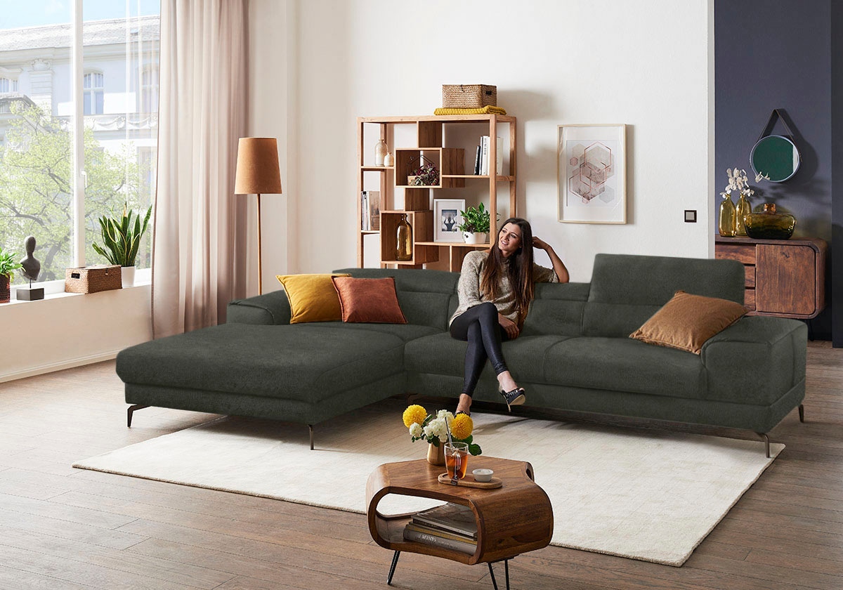 W.SCHILLIG Ecksofa "piedroo, Designsofa mit tollem Sitzkomfort, bequem und günstig online kaufen