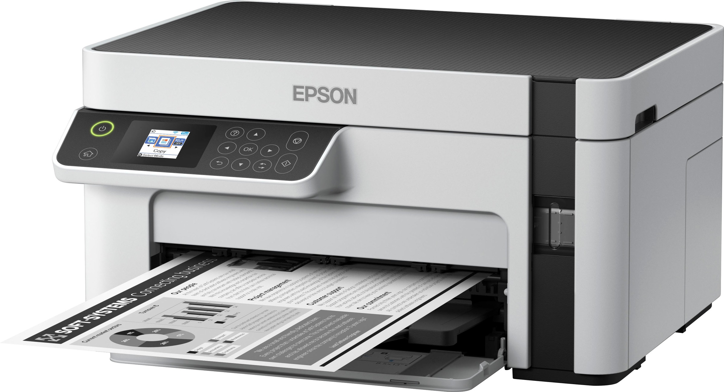 Epson Tintenstrahldrucker »EcoTank ET-M2120« DIN-A4-Schwarzweiß-Multifunktions-Tintentankdrucker