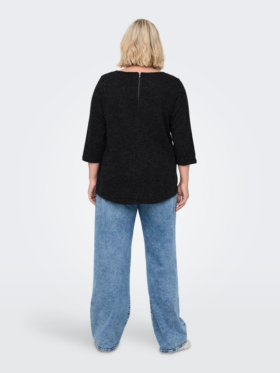 ONLY CARMAKOMA 3/4-Arm-Shirt "CARMARTHA 3/4 TOP" günstig online kaufen