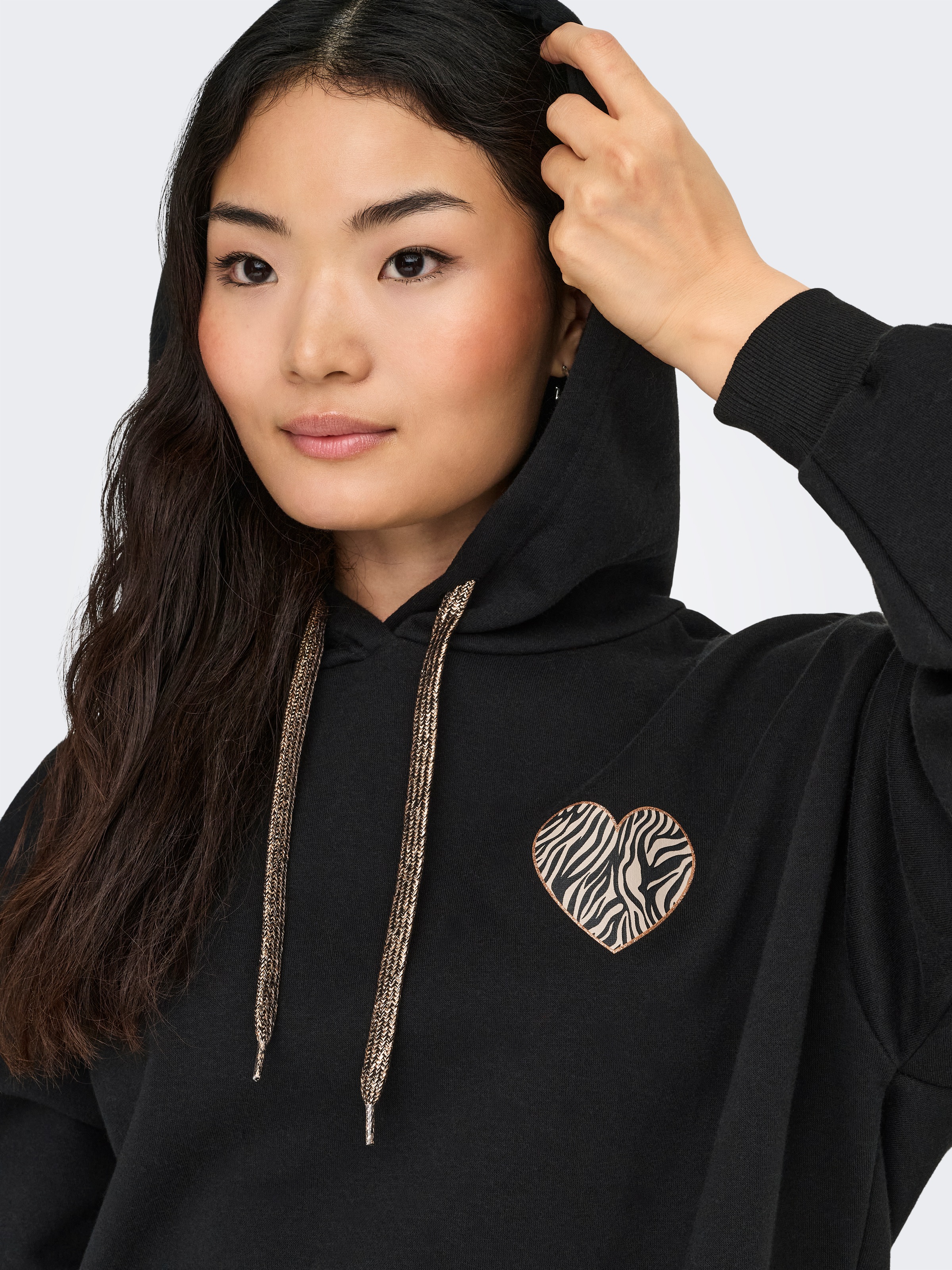 Thumbnail - ONLY Kapuzensweatshirt "ONLDAZE L/S ANIMAL HOODIE DETAILS CS SWT"