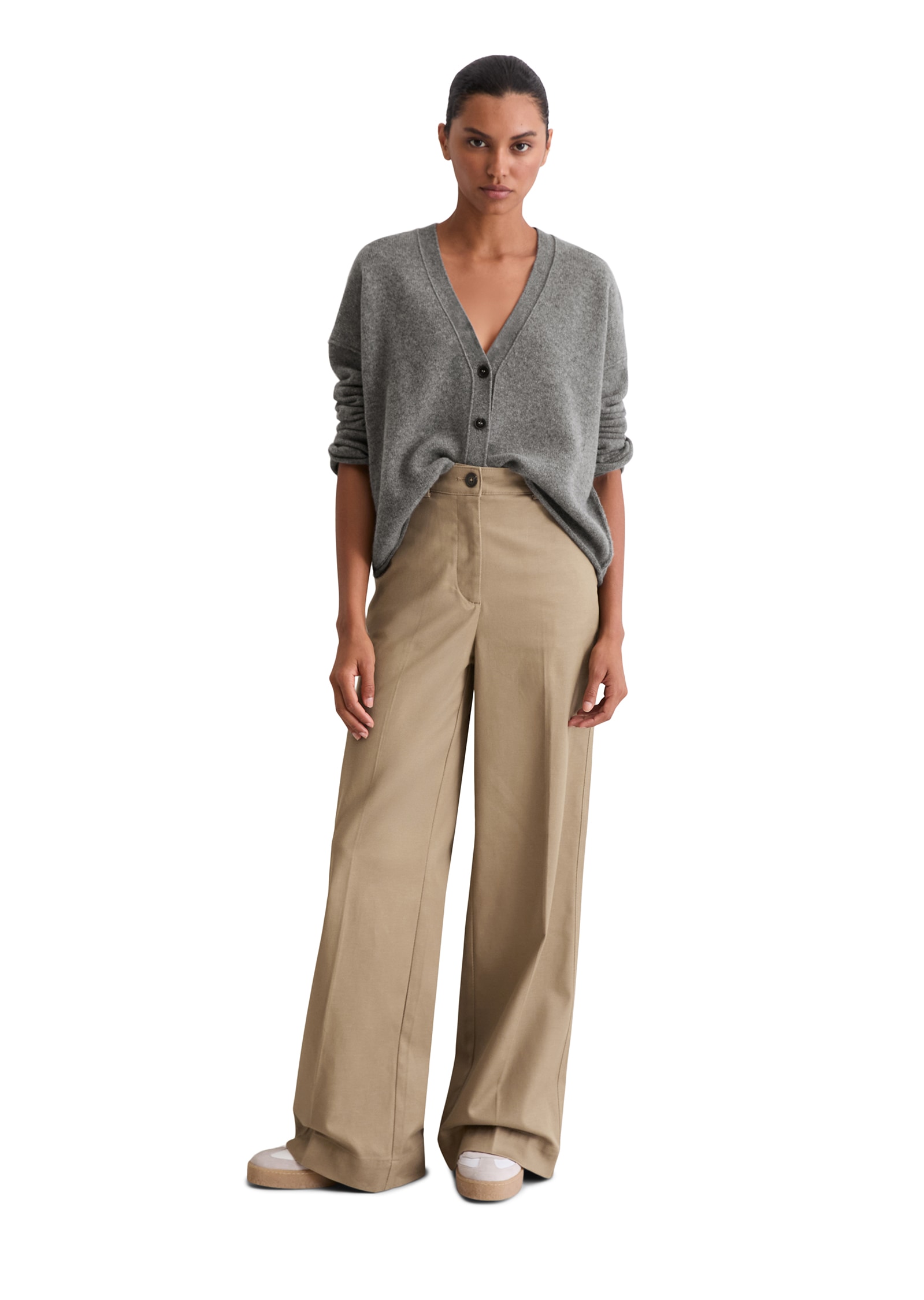 Marc O'Polo Strickjacke »oversized aus flauschiger Lambswool«