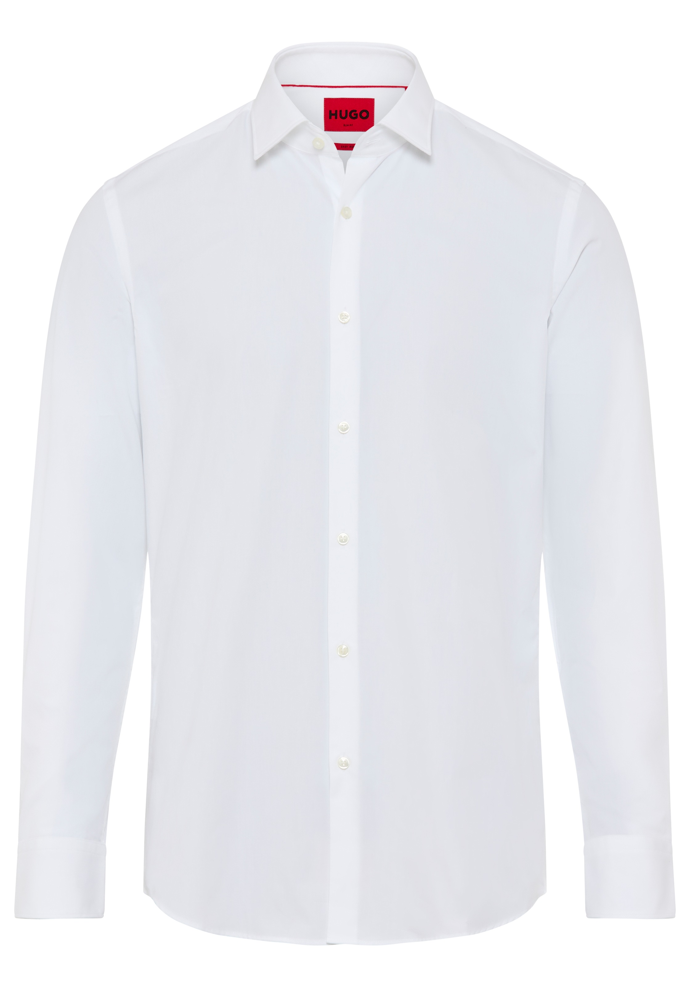 HUGO Langarmhemd "Kenno" schlanke Passform, Kent-Kragen, bügelleicht günstig online kaufen