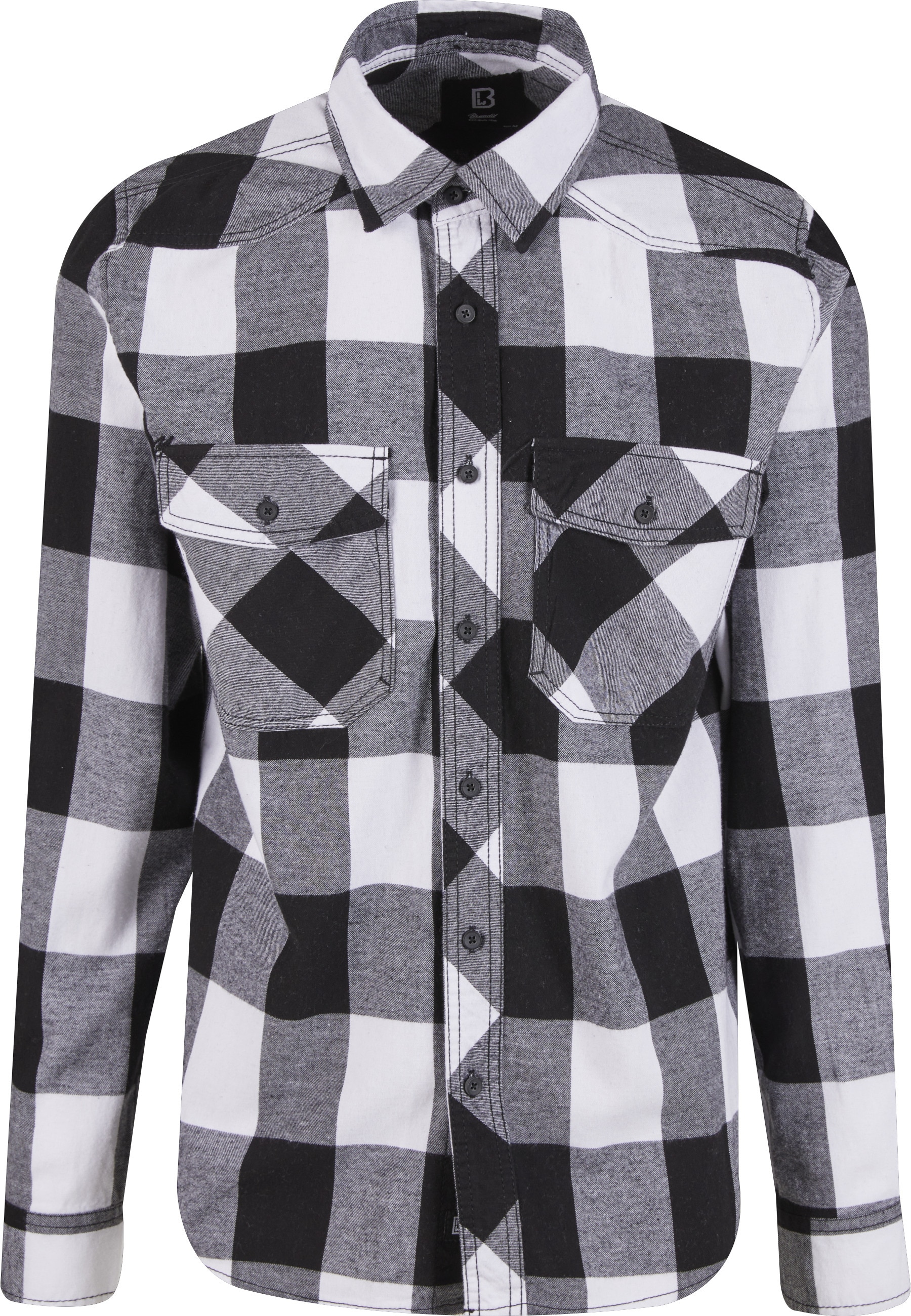 Brandit Langarmhemd "Brandit Herren Checked Shirt" 1 Stk. günstig online kaufen