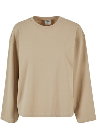 URBAN CLASSICS Longsleeve »Damen Ladies Organic Overs...