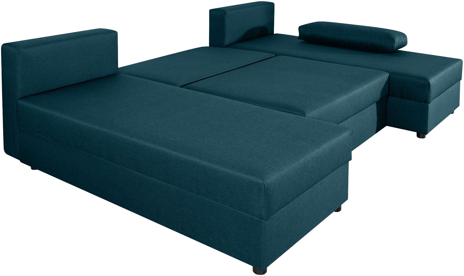 COLLECTION AB Wohnlandschaft »Pico U-Form«, Wohnlandschaft,2 X Ottomane,Polyätherschaum Polsterung