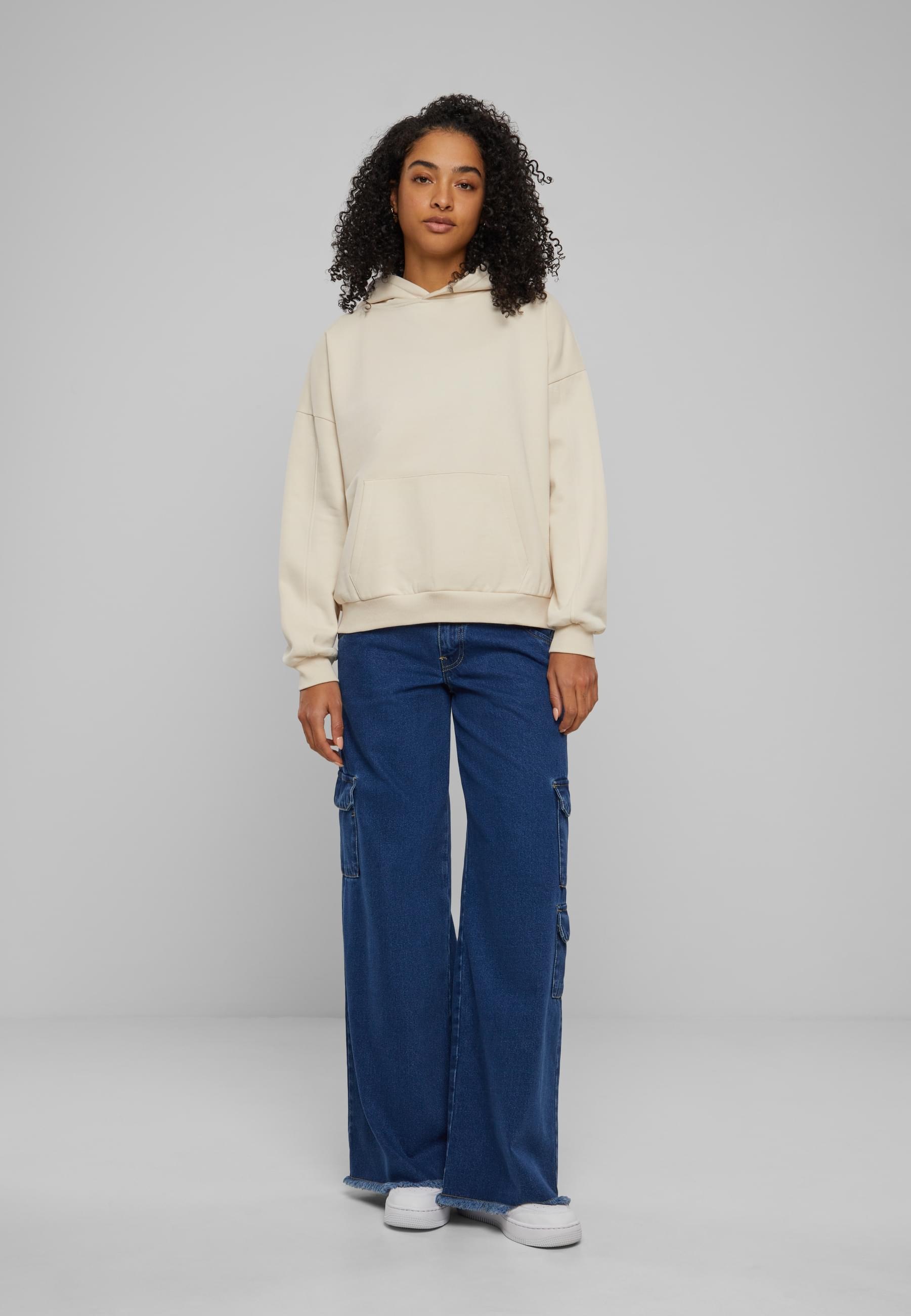 URBAN CLASSICS Kapuzenpullover »Urban Classics Damen Ladies Organic Oversized Hoody«, (1 tlg.)