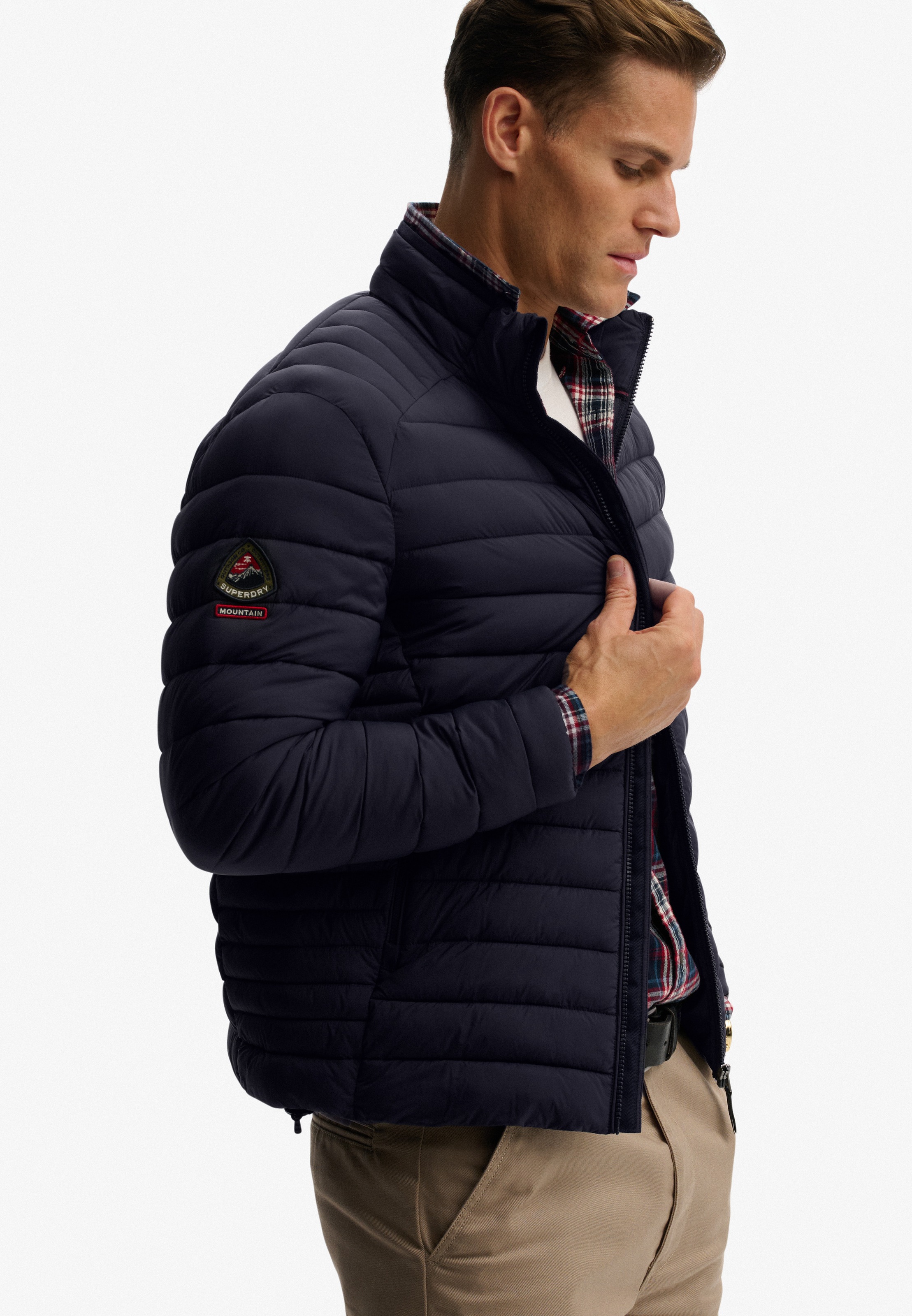 Thumbnail - Superdry Steppjacke "FUJI LITE PADDED JACKET" ohne Kapuze