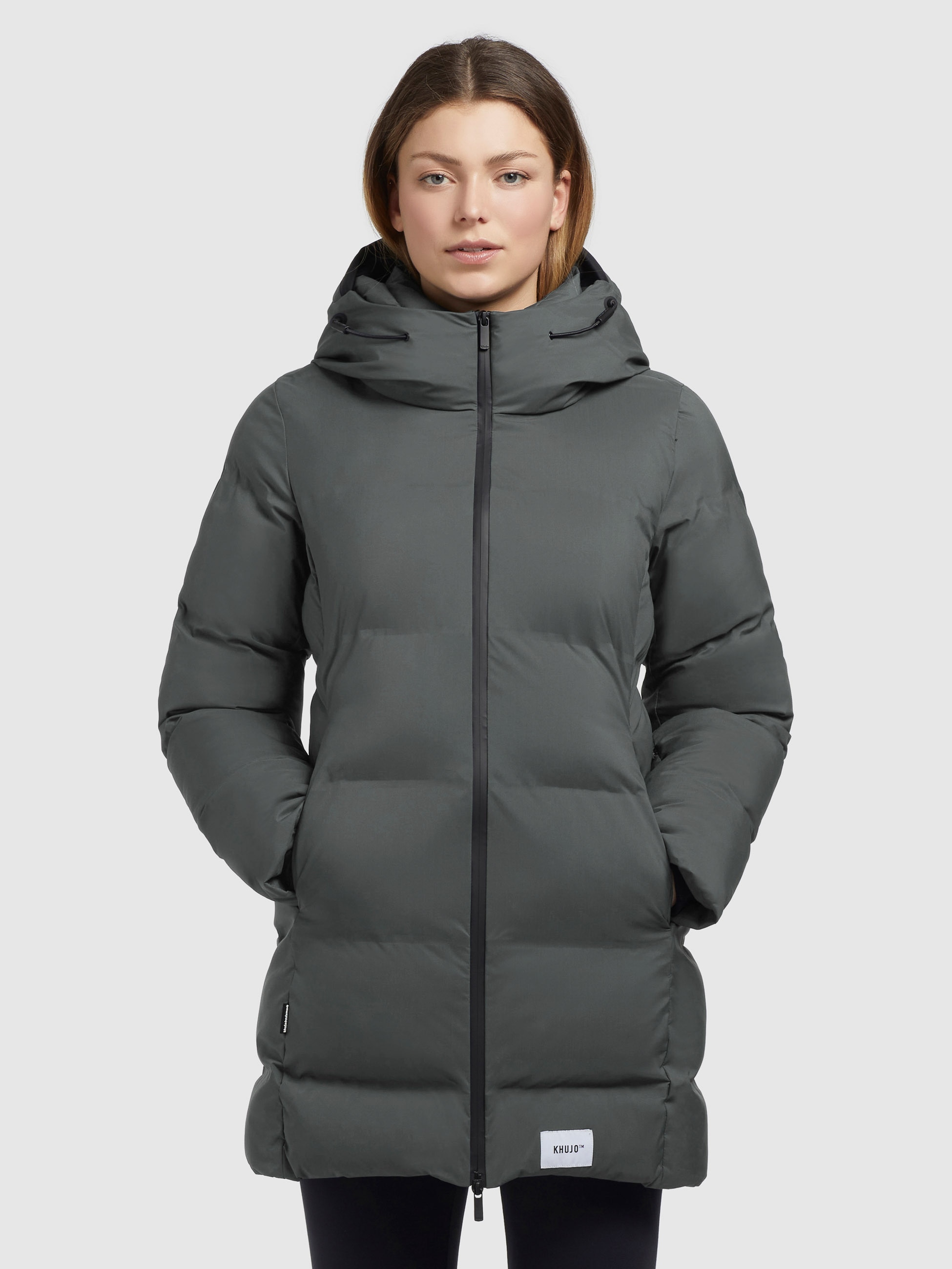 khujo Steppjacke »TANARE2«, mit Kapuze
