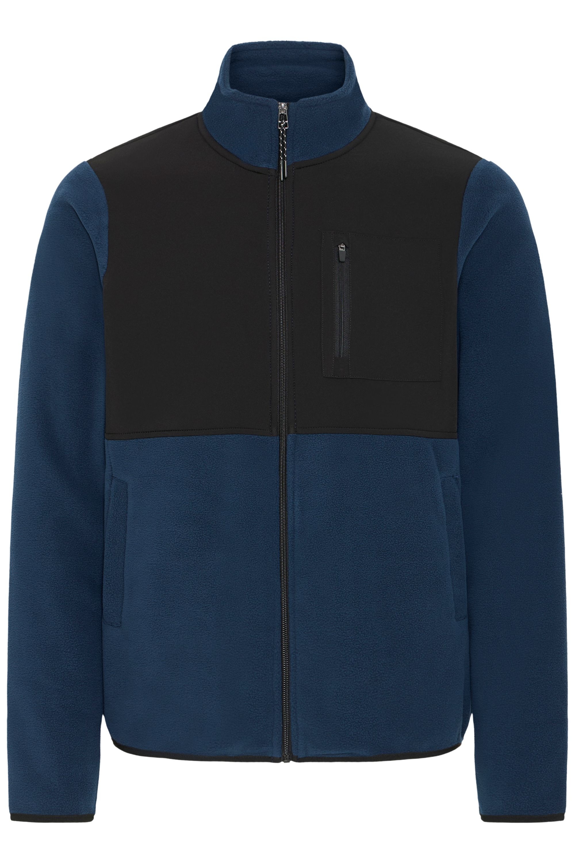 Blend Sweatjacke "BHMARIO", Stilvolle Fleecejacke mit Reißverschluss günstig online kaufen