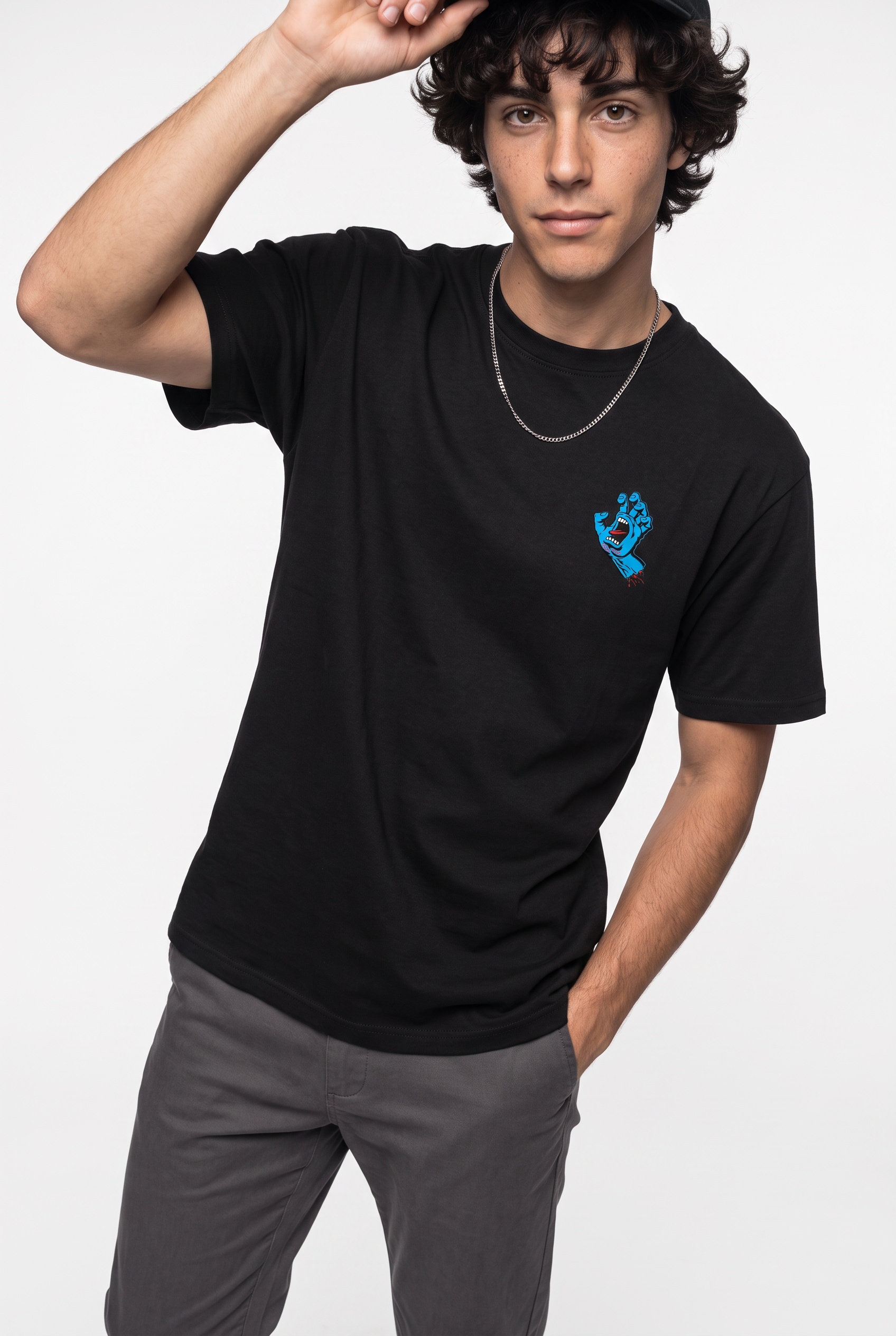 Santa Cruz T-Shirt "SCREAMING HAND CHEST T-SHIRT"