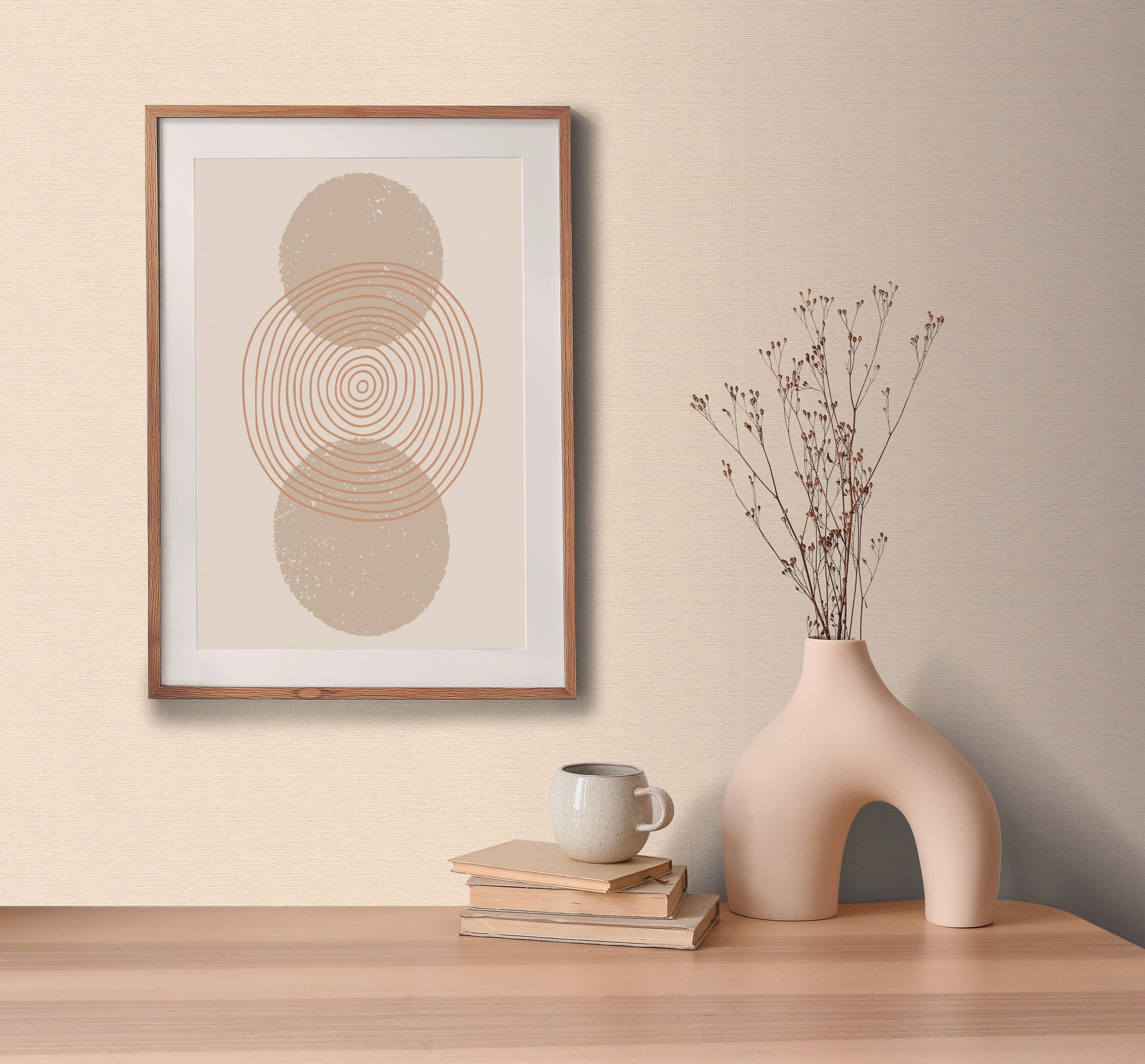 living walls Vliestapete »Tropen-Tapete bunt grün – Exotische Blätter« matt glatt