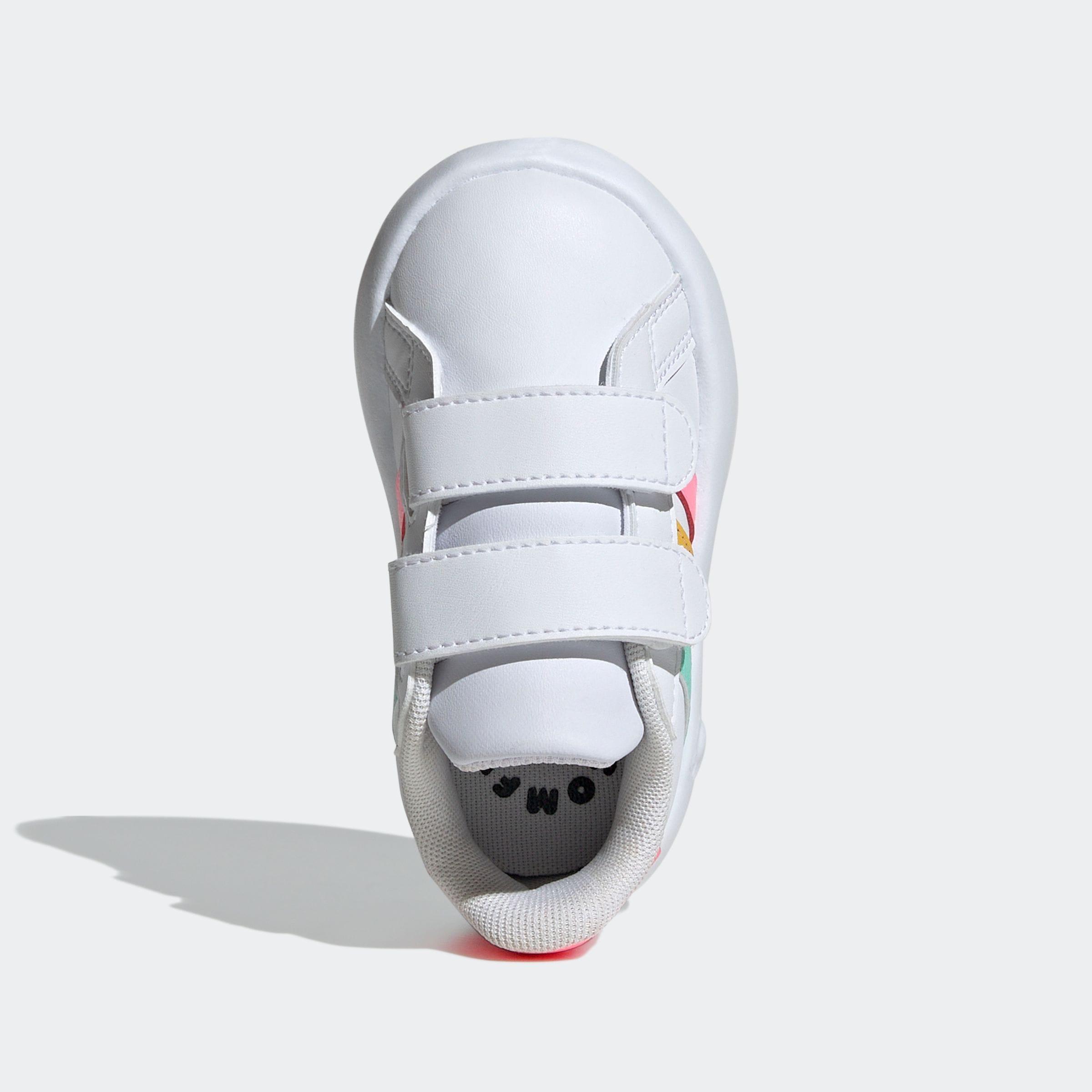 adidas Sportswear Klettschuh »GRAND COURT 2.0 KIDS«, Design auf den Spuren des adidas Superstar, für Kinder