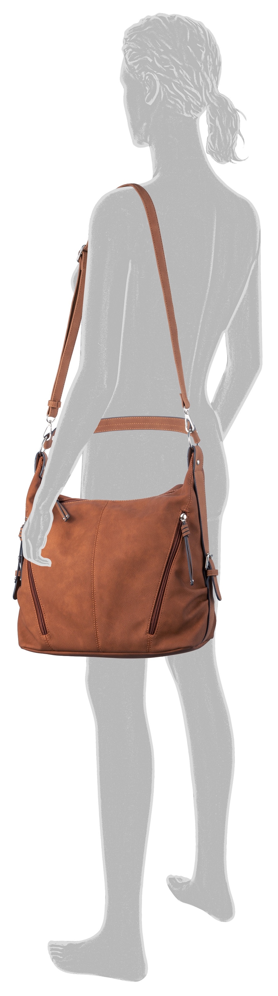 TOM TAILOR Hobo "CAIA Hobo bag" in schlichter Optik günstig online kaufen