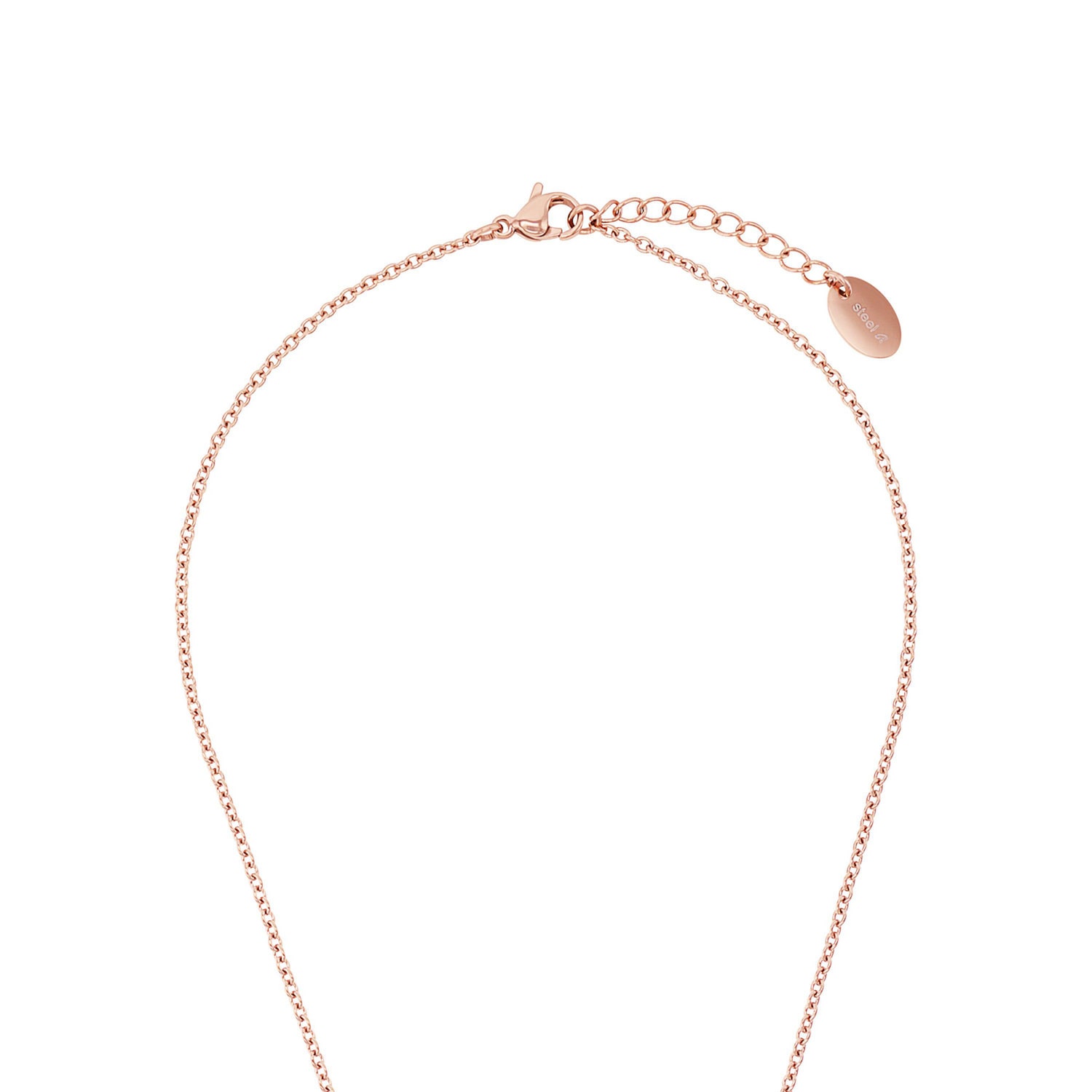 s.Oliver Kette mit Anhänger »Schmuck Geschenk, Kreise« mit Kristallglas