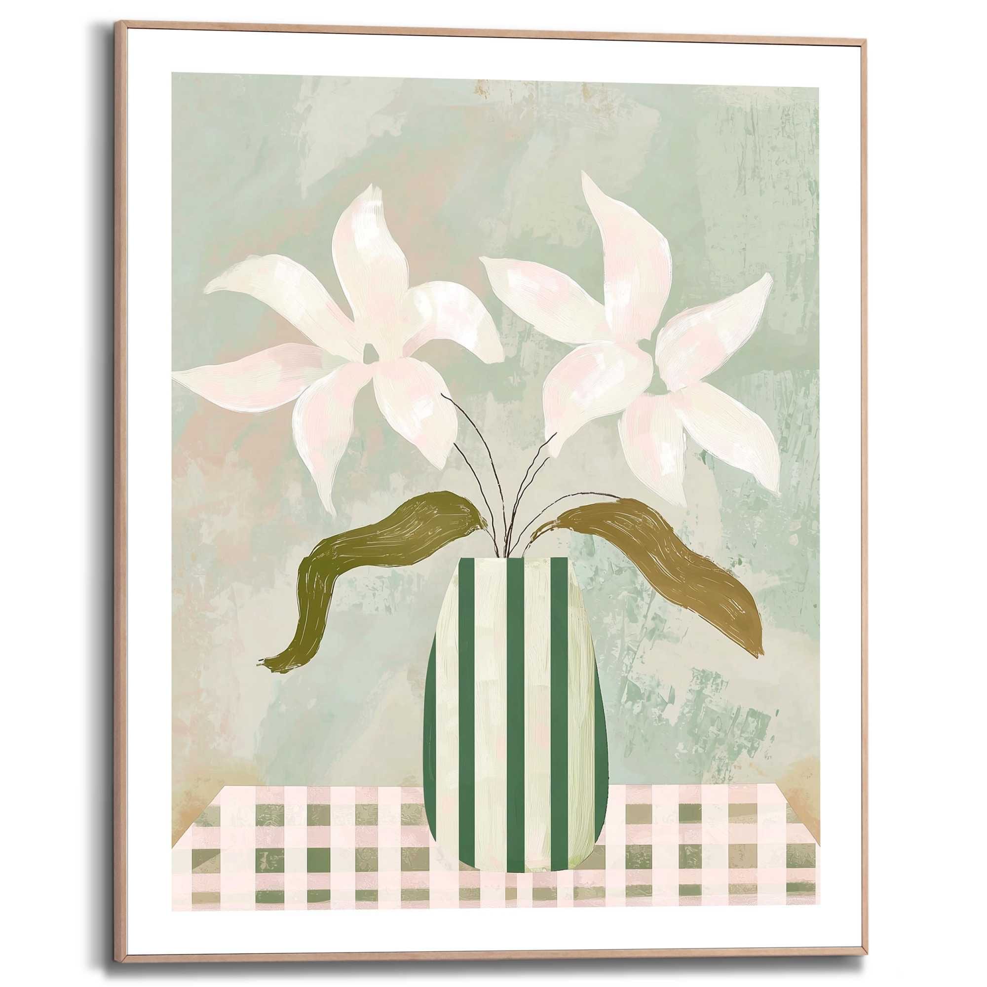 Reinders Poster "Abstract Table Flowers" günstig online kaufen