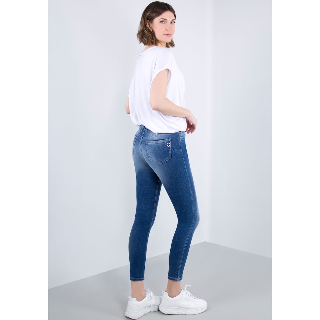 Please Jeans Skinny-fit-Jeans »verkürzte Skinny Denim Superstretch«