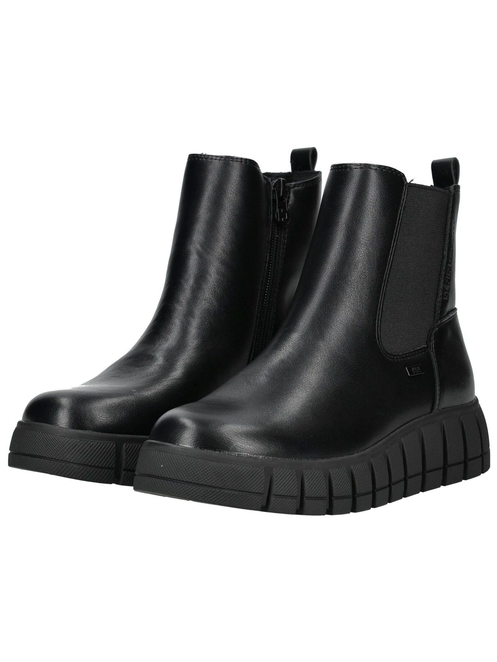 TOM TAILOR Stiefelette »Tom Tailor Stiefelette Lederimitat/Textil«