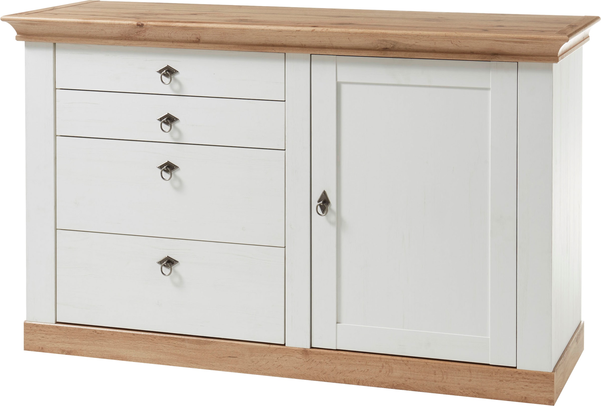 Home affaire Stauraumschrank "Cremona", Breite 144 cm günstig online kaufen