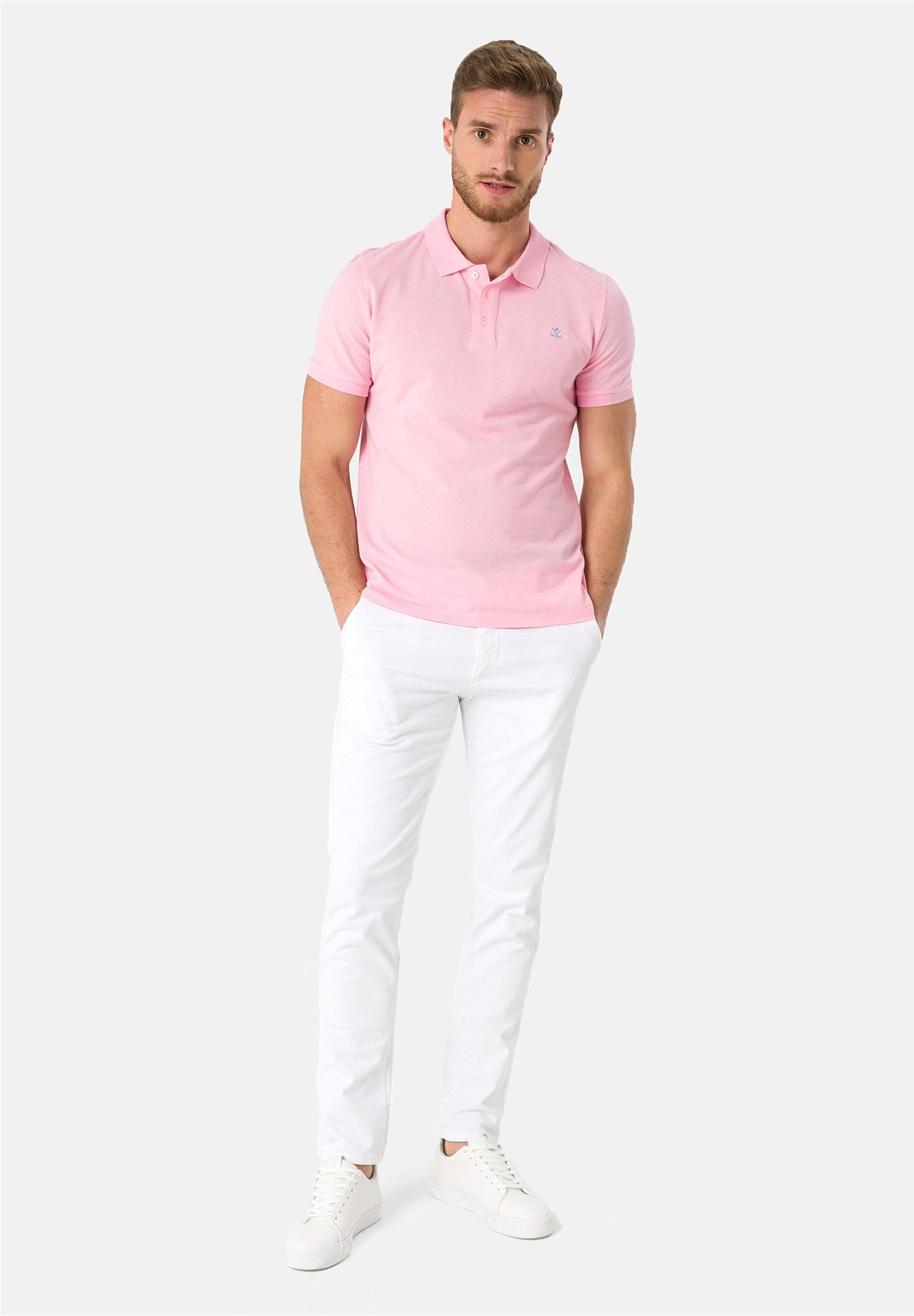 SIR RAYMOND TAILOR Poloshirt »Wheaton«, (1 tlg.), mit klassischem Kragen und kurzer Knopfleiste